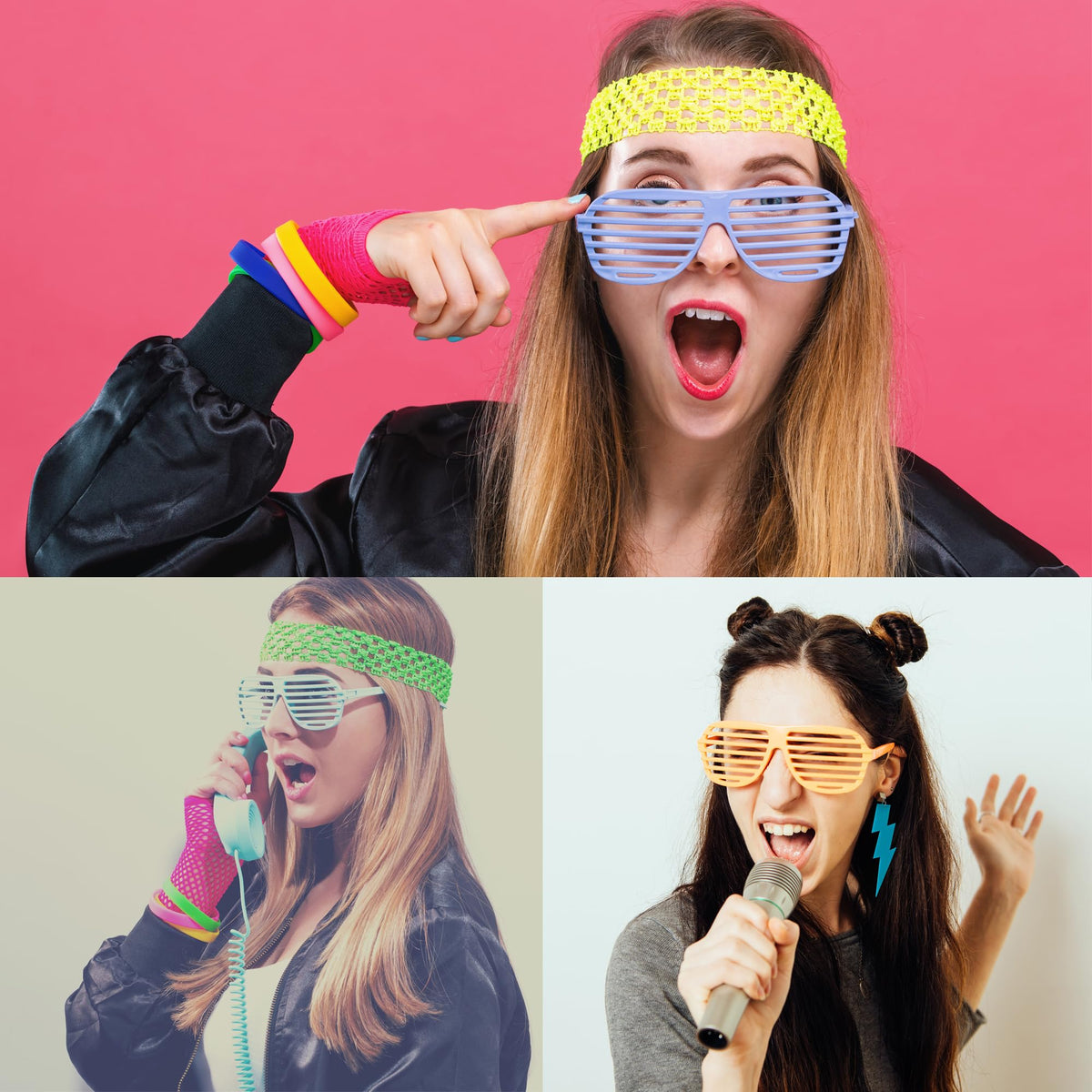 YAROMO 80s 90s Party Favors Birthday Supplies Hip Hop Theme - YAROMO Official Imagery - 5