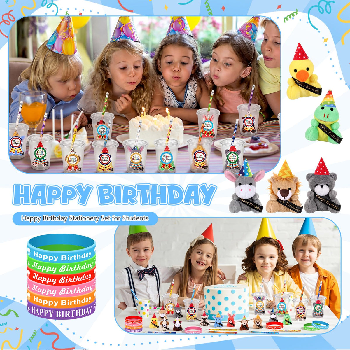 12 Set Birthday Classroom Gifts for Students School Reward - Baderke Official Imagery - 4