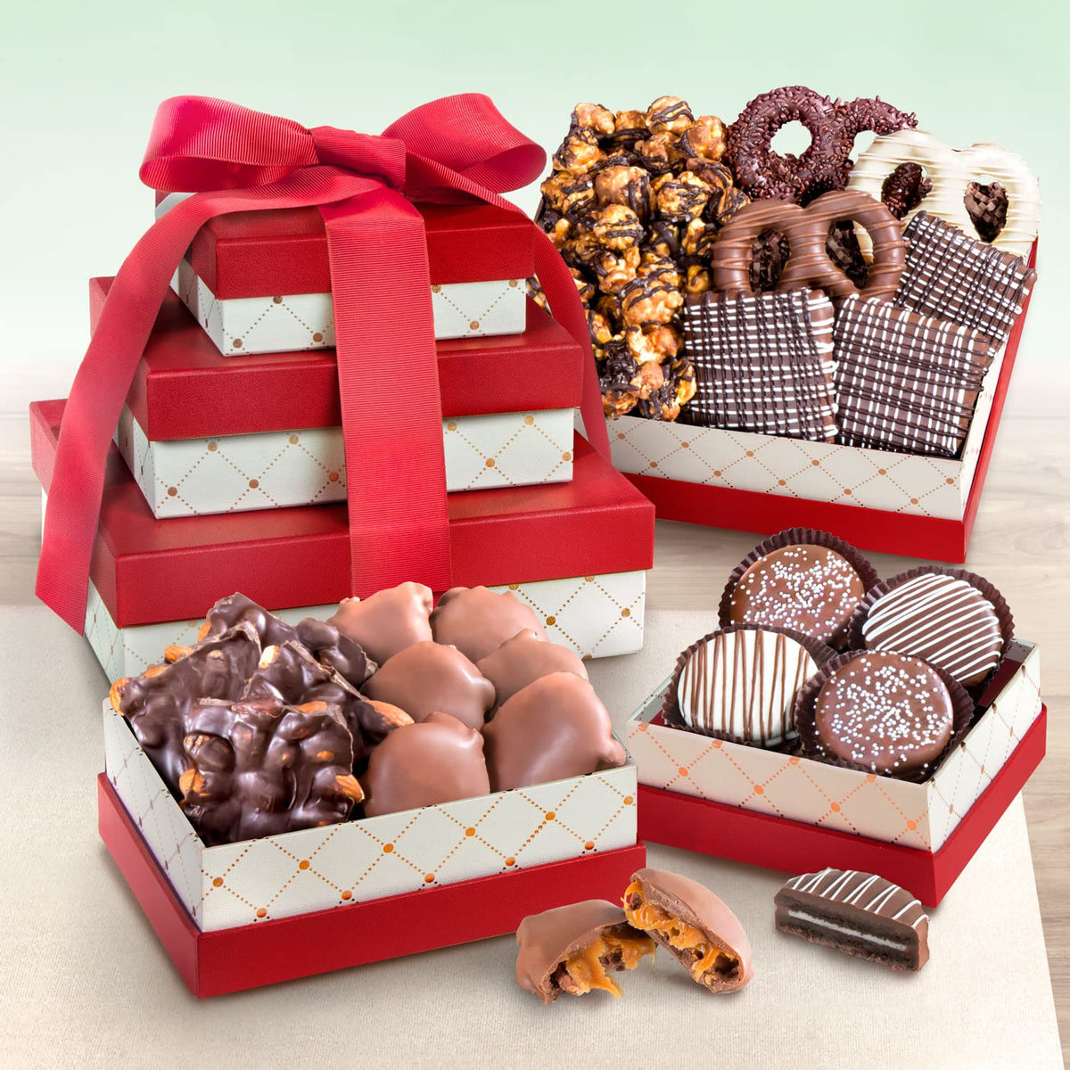 A Gift Inside Chocolate Gift Tower Boxes - A Gift Inside Official Imagery - 3
