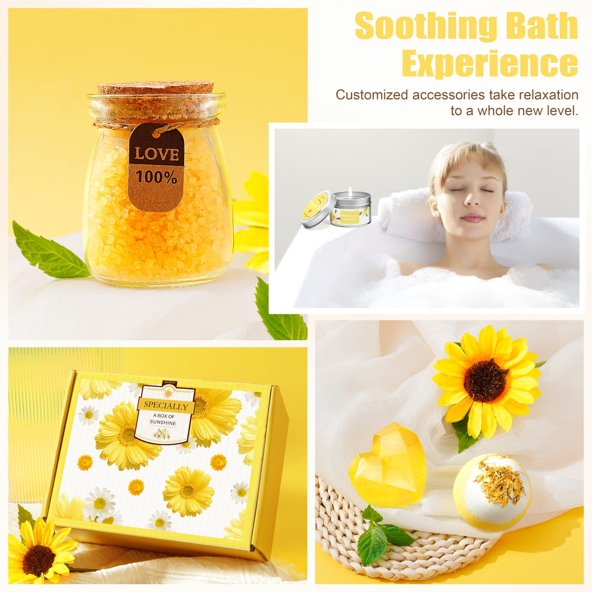 Gifts for Women Bath and Body Gift 10 pcs Warm Vanilla Self - LUCOTIYA Official Imagery - 7