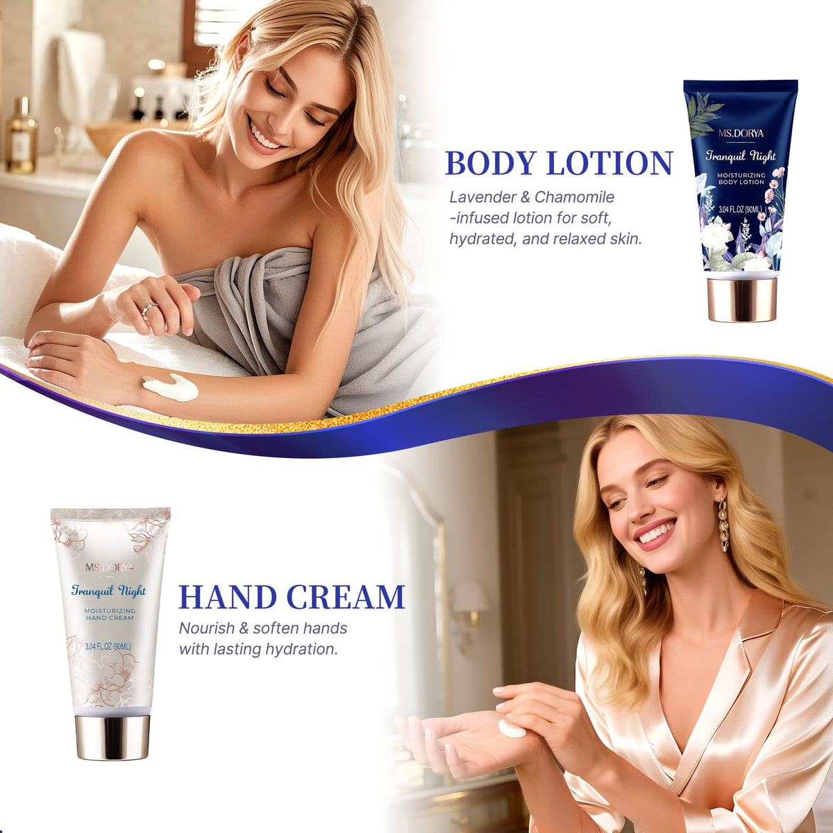 MS Dorya Women s Spa Gift Set Birthday Bath Body Care Kit - MS.DORYA Official Imagery - 6
