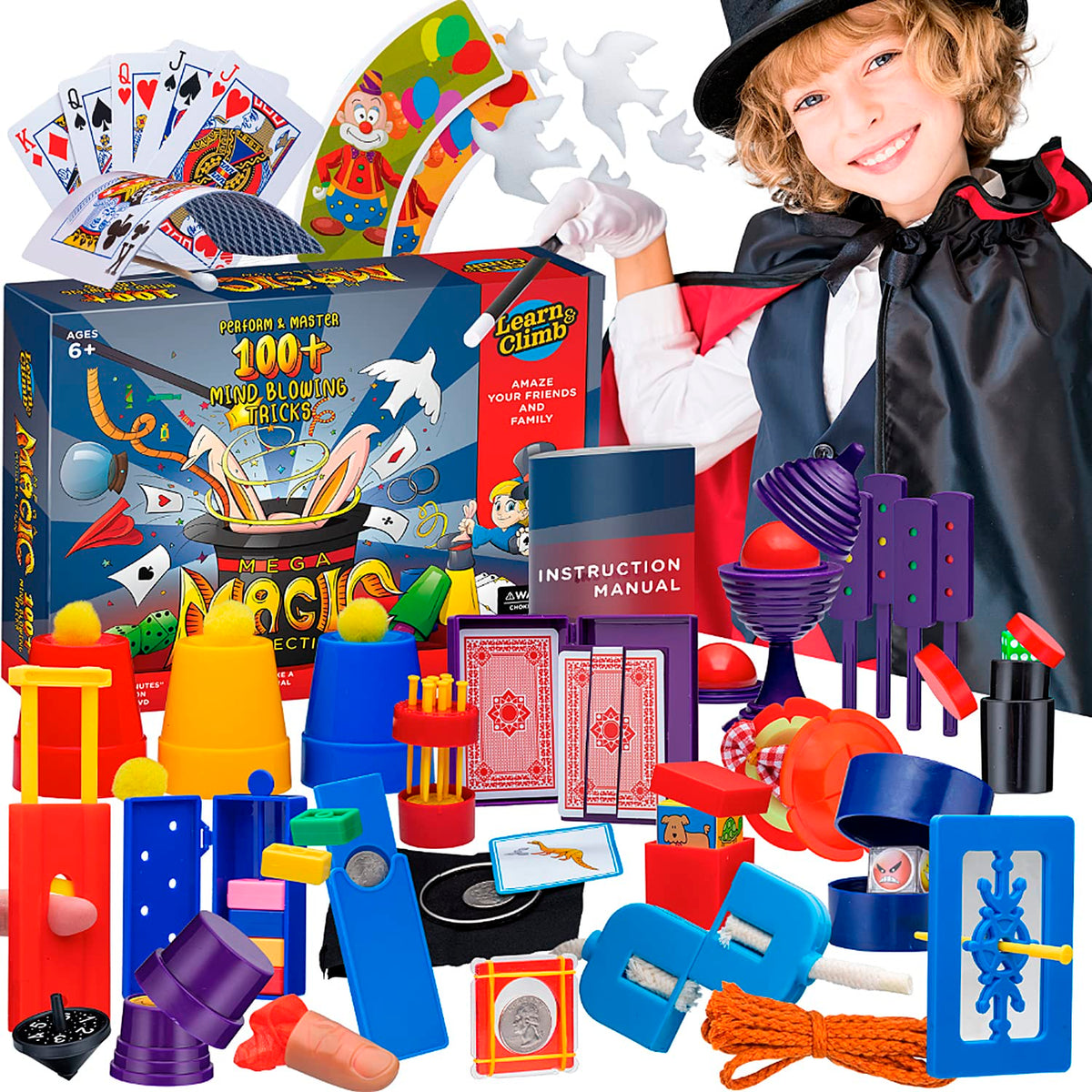 Mega Magic Kit for Kids - Learn & Climb Official Imagery - 1