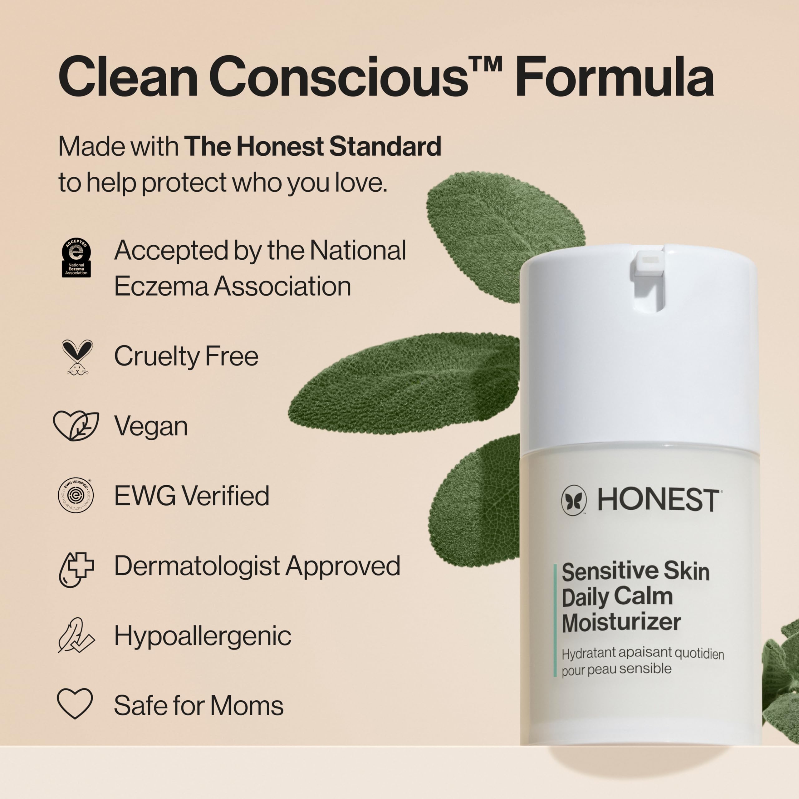 Honest Beauty Sensitive Skin Daily Calm Lightweight - Honest Beauty Official Imagery - 5