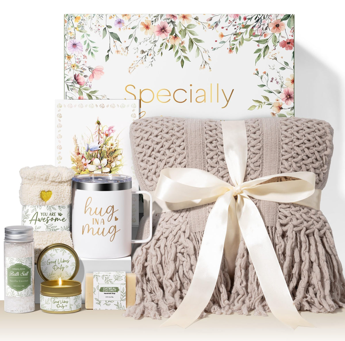 Self Care Get Well Soon Gift Baskets for Women Birthday - MAYICIVO Official Imagery - 1