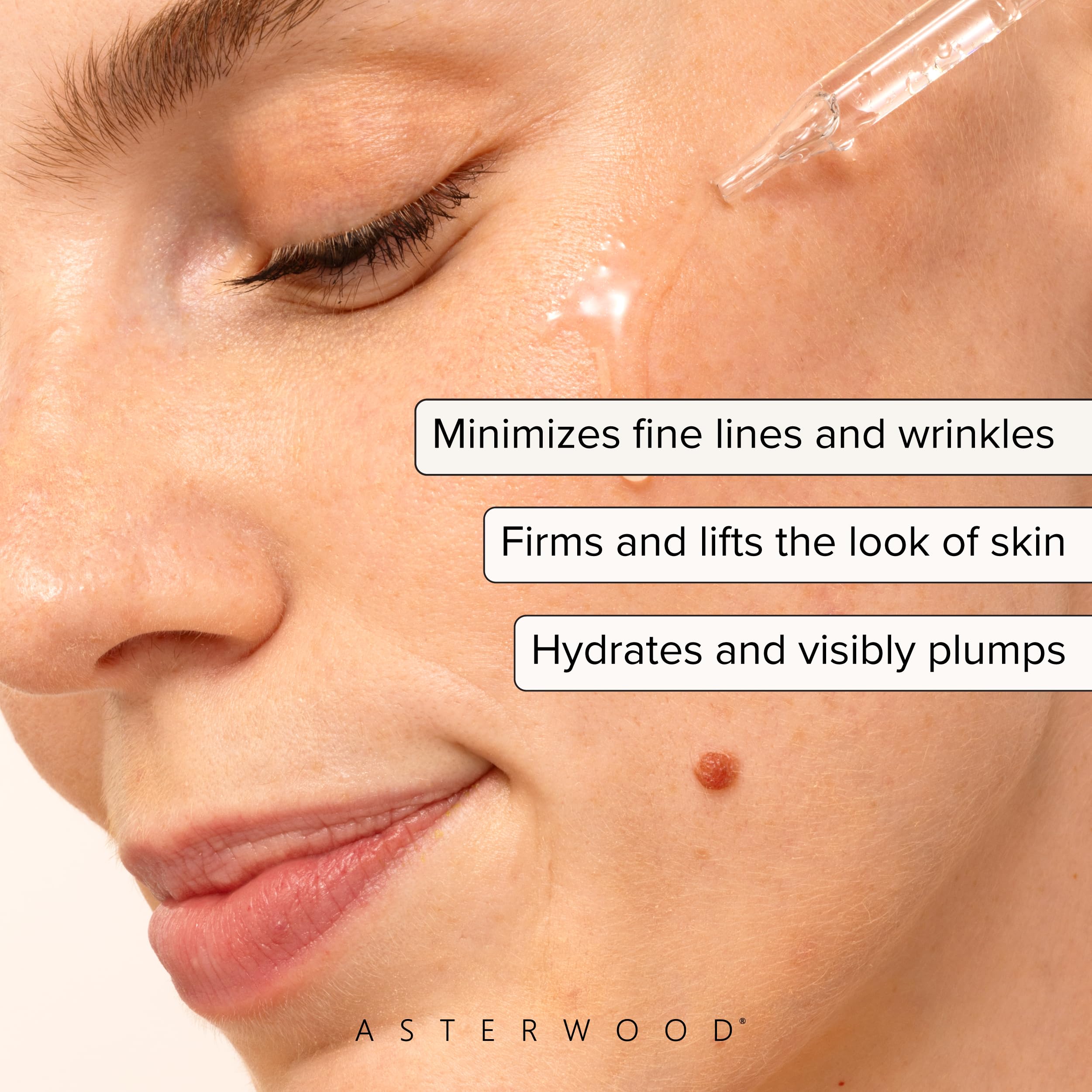 Asterwood Matrixyl 3000 & Argireline Peptide Serum with Hyaluronic Acid - Asterwood Official Product View 3
