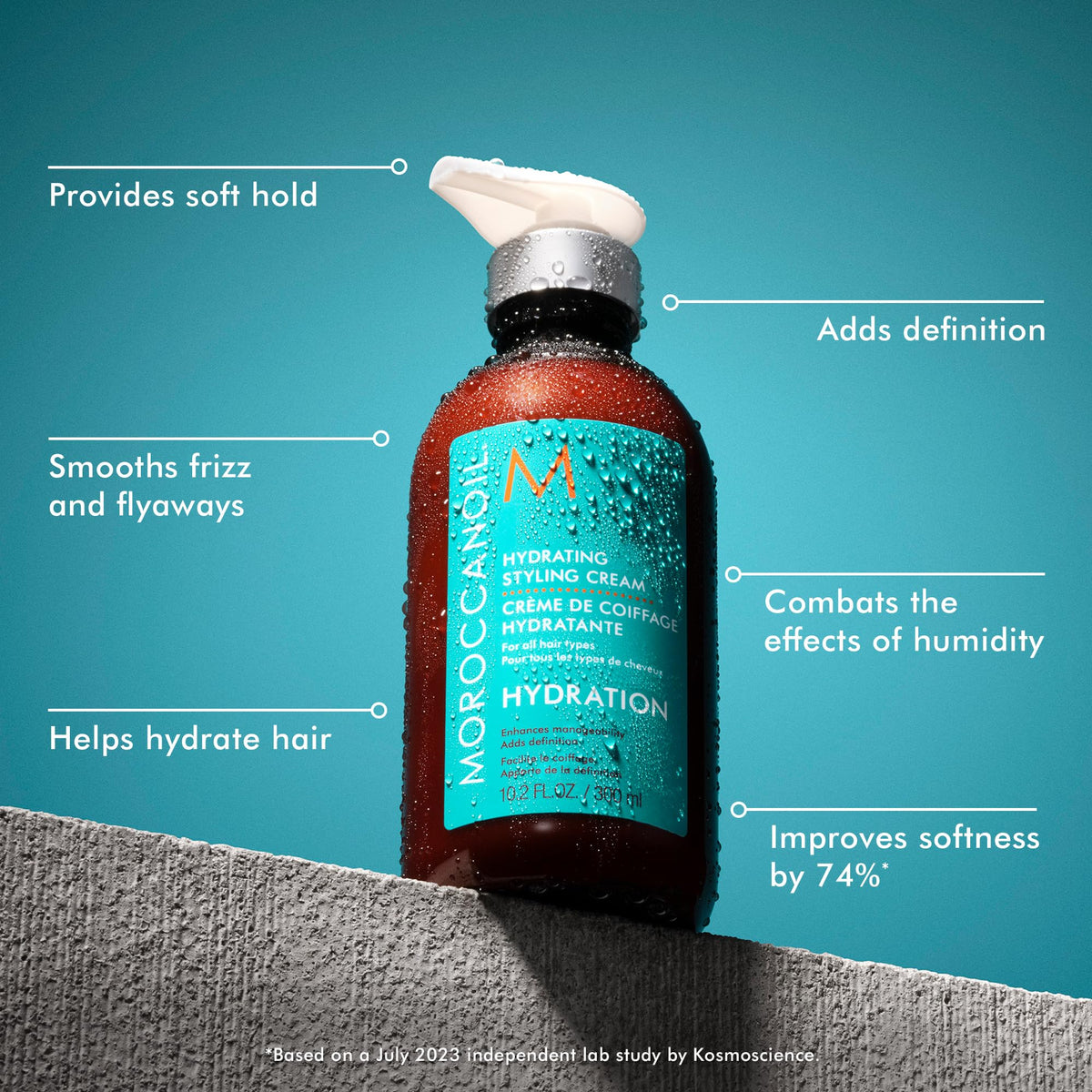 Moroccanoil Hydrating Styling Cream - Premium Selection Official Imagery - 3