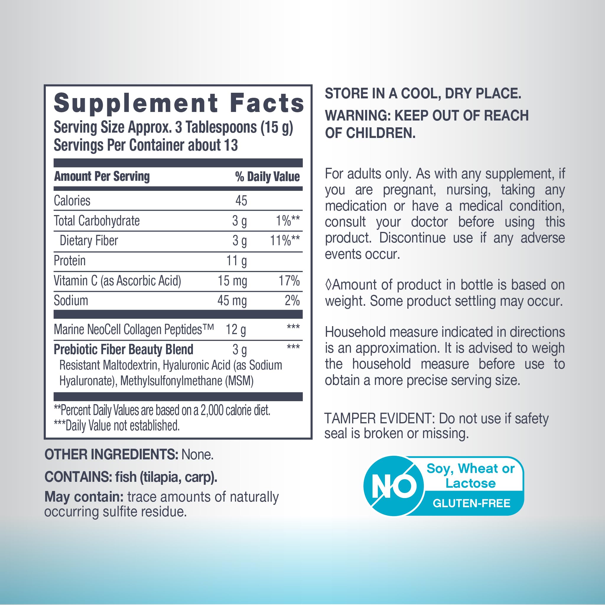 NeoCell Marine Collagen Peptides Powder - NeoCell Official Imagery - 5