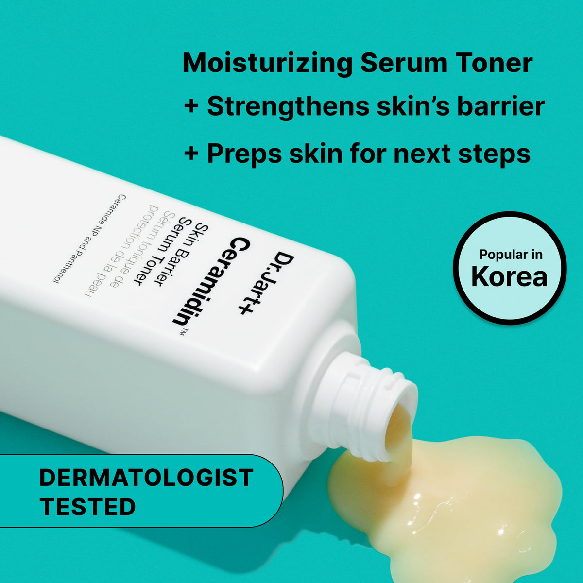 Dr Jart Ceramidin Skin Barrier Repair Korean Face Serum - Premium Selection Official Imagery - 3