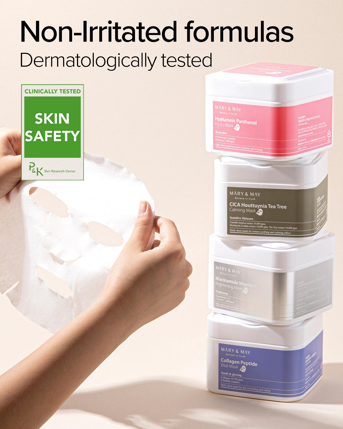 Mary May Niacinamide Vitamin C Daily Sheet Mask 30 Sheets - Mary&May Official Imagery - 8