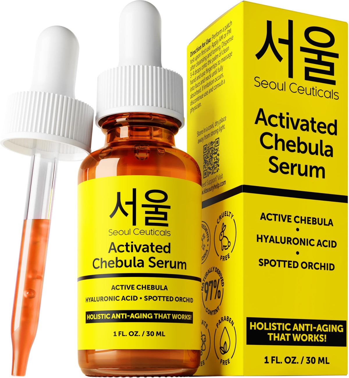 SeoulCeuticals Chebula Active Serum Korean Anti Aging Serum - SeoulCeuticals Official Imagery - 2