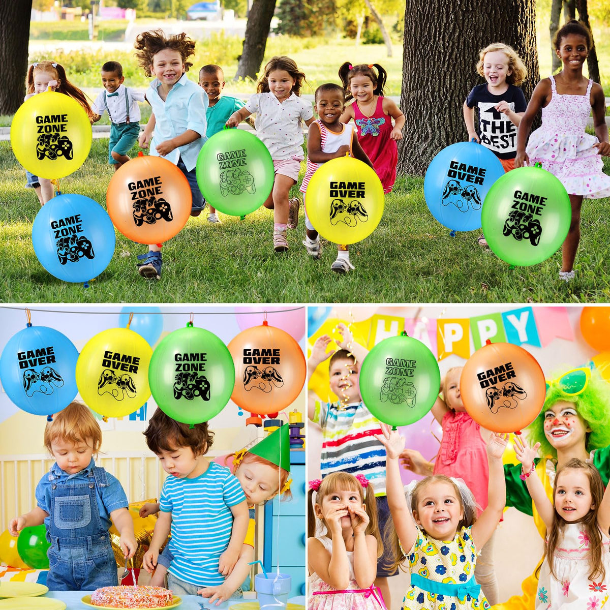 147 Pcs Video Game Party Favors for 12 Kids Gamer Goodie Bag - VercanMonth Official Imagery - 6