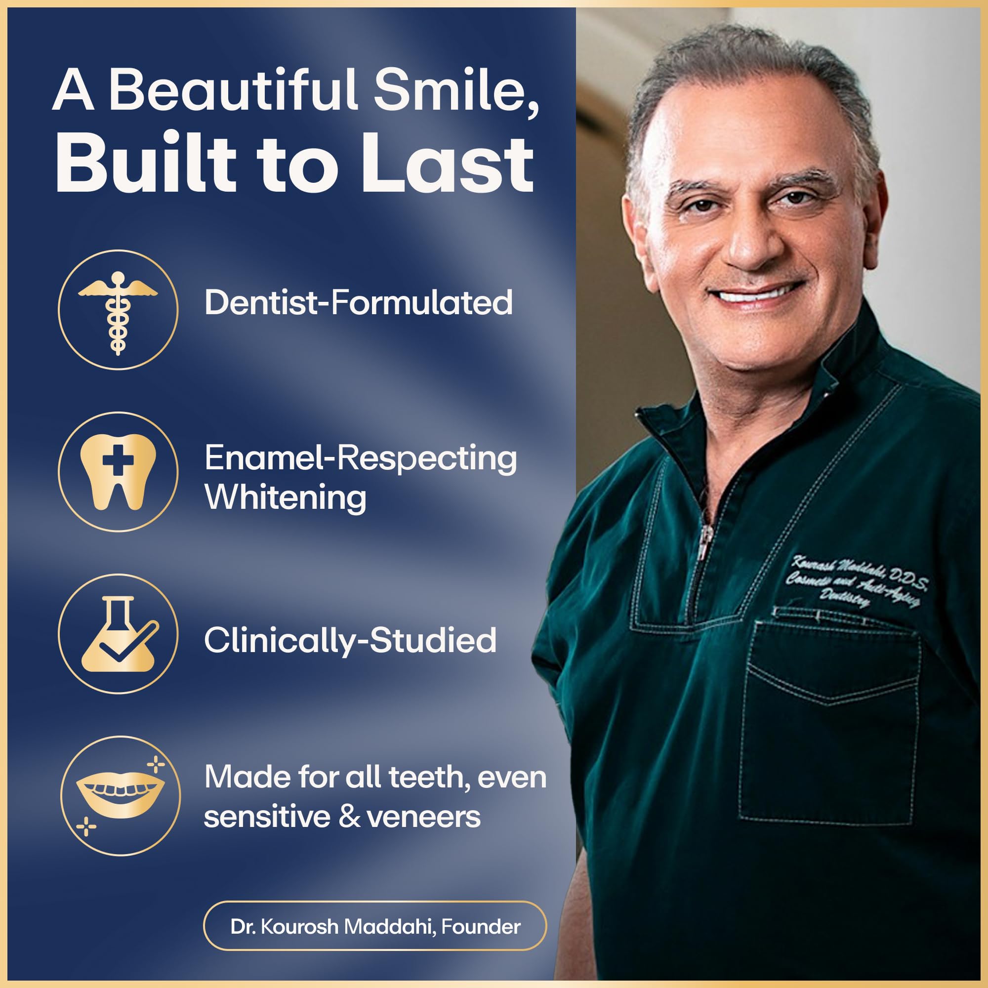 Lumineux Teeth Whitening Strips, Peroxide Free, 9 Treatments (1 Month) - Lumineux Official Product View 4