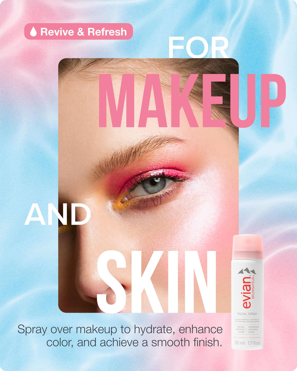 Evian Facial Spray 24 7 Kit - Premium Selection Official Imagery - 6