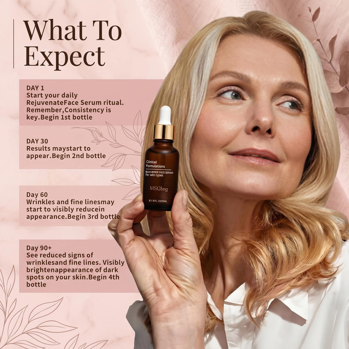 Ageless Rejuvenate Face Serum for All Skin Types - MSGBcg Official Imagery - 7
