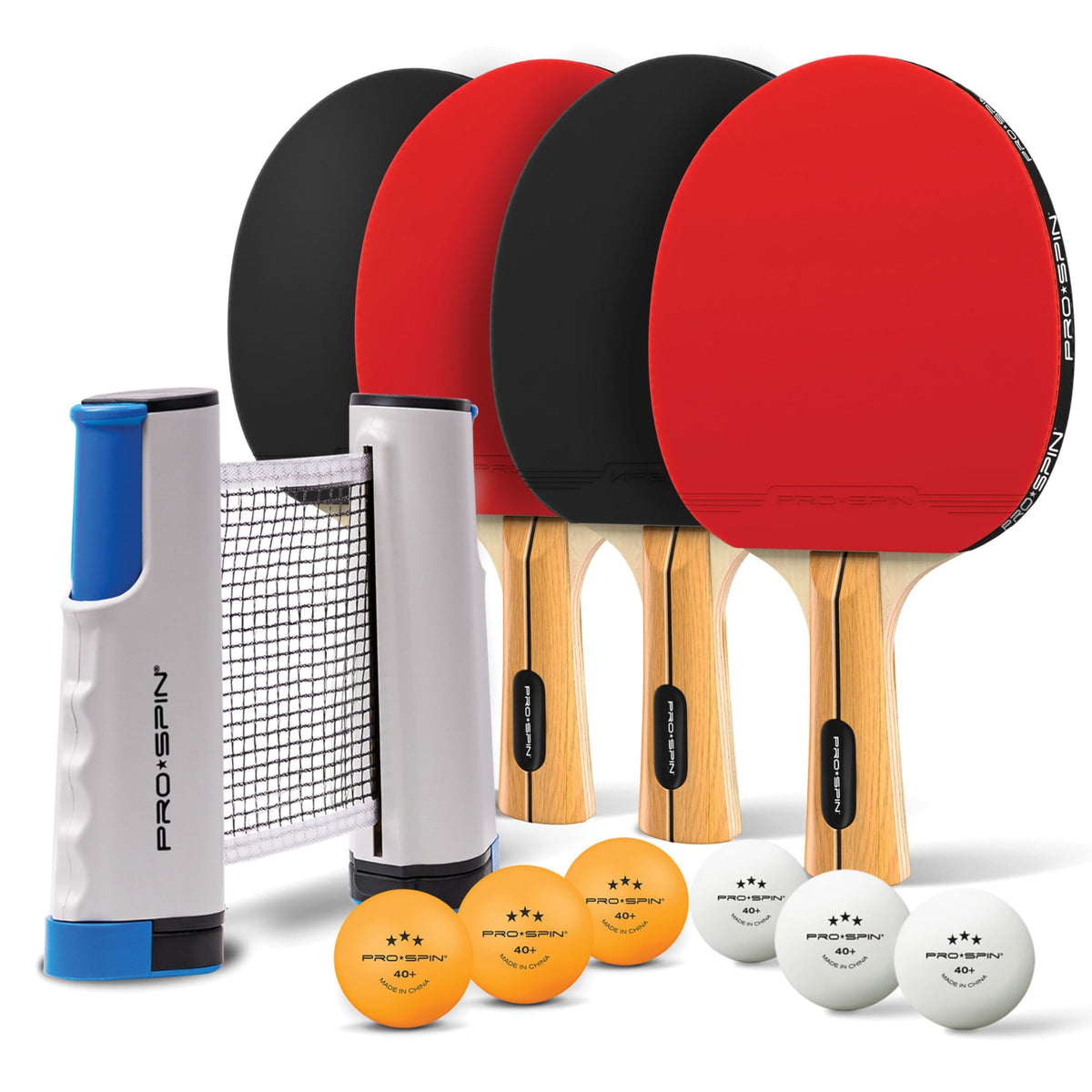 PRO SPIN Portable Ping Pong Set with Retractable Ping Pong - PRO-SPIN Official Imagery - 3