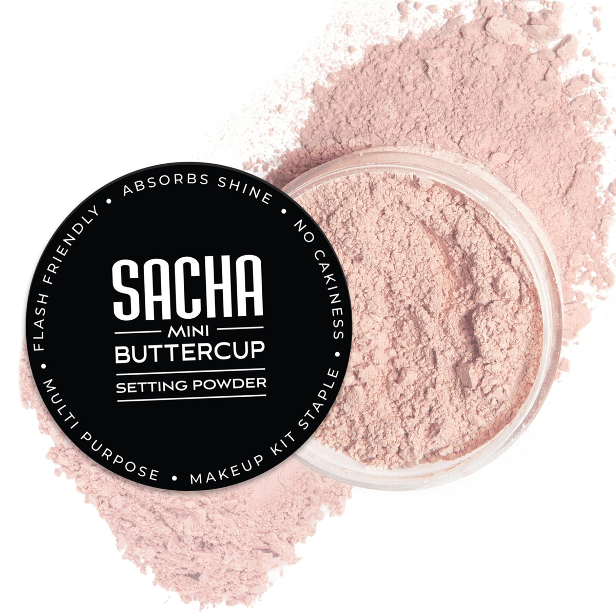 Sacha Buttercup Setting Powder Medium to Deep Skin Tones - Sacha Cosmetics Official Imagery - 8