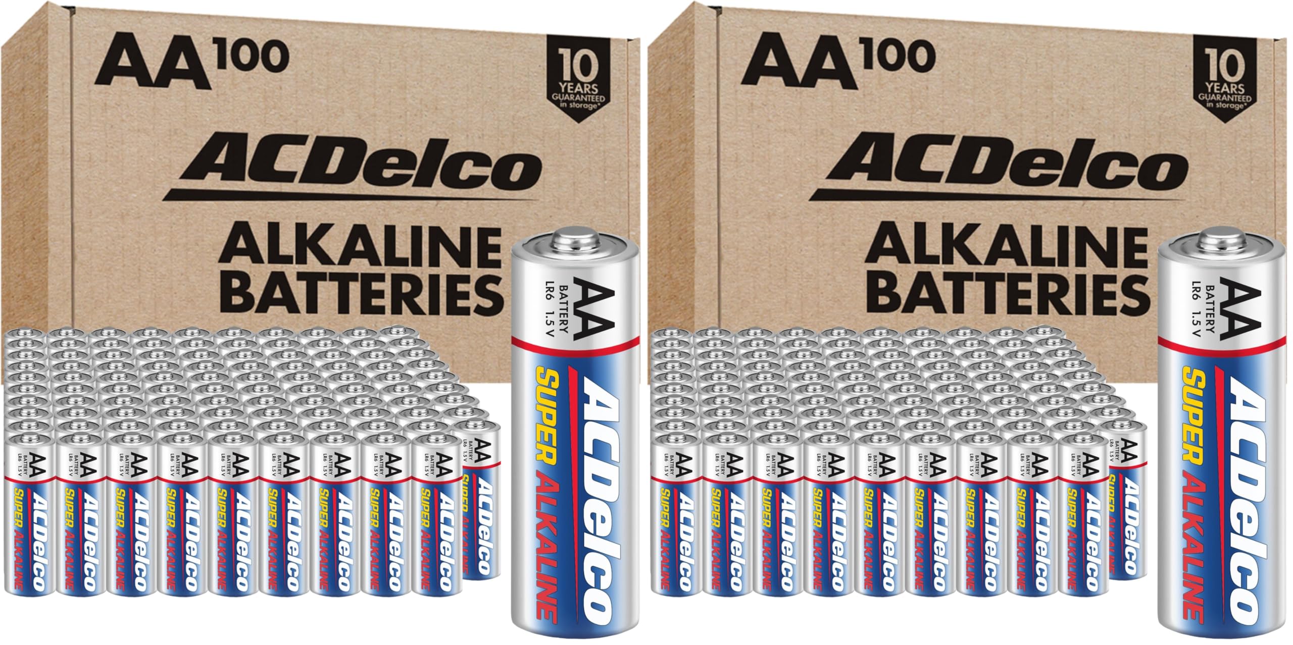 Powermax ACDelco 100-Count AA Batteries, Maximum Power Super Alka - Powermax Official Product View 7