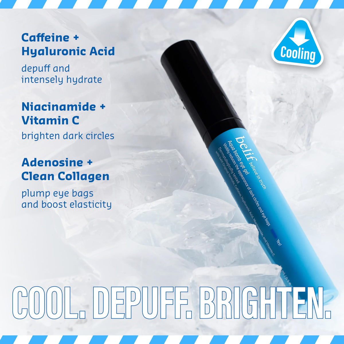 belif Aqua Bomb Cooling Eye Gel - belif Official Imagery - 8