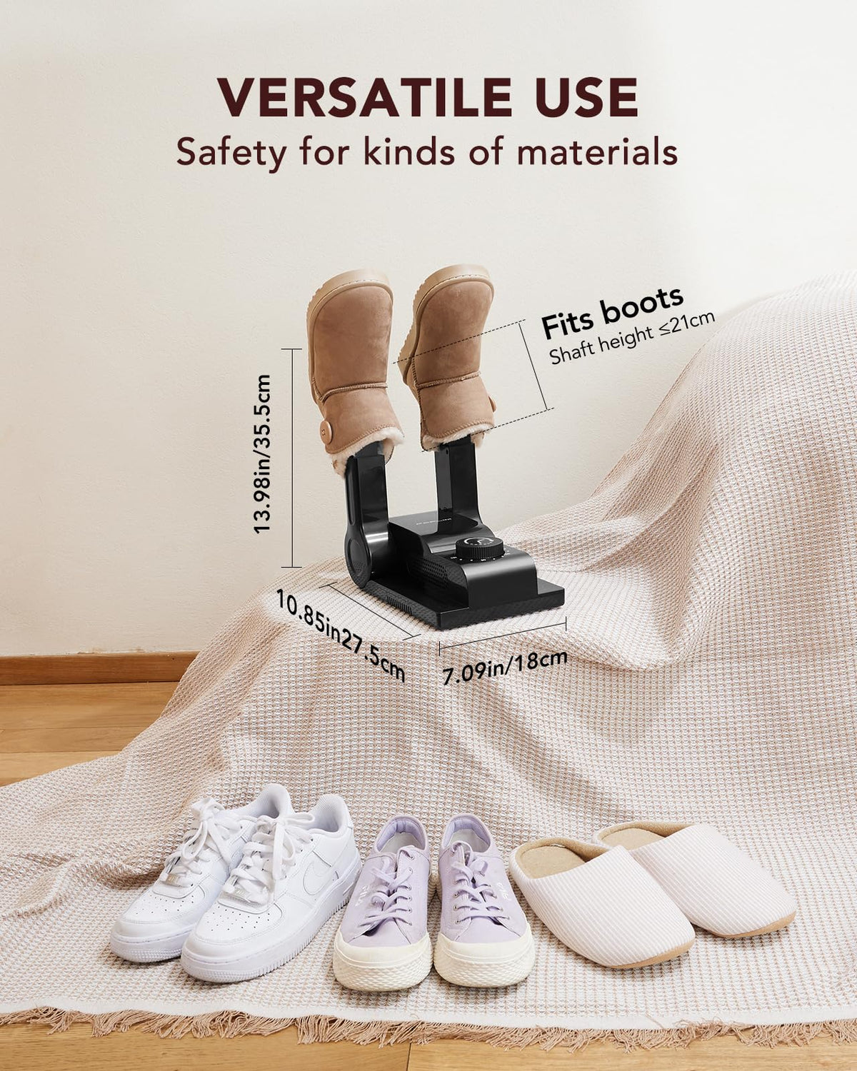 FORLIM Shoe Boot Dryer for Work Boots Forced Air 2 Hour - FORLIM Official Imagery - 3