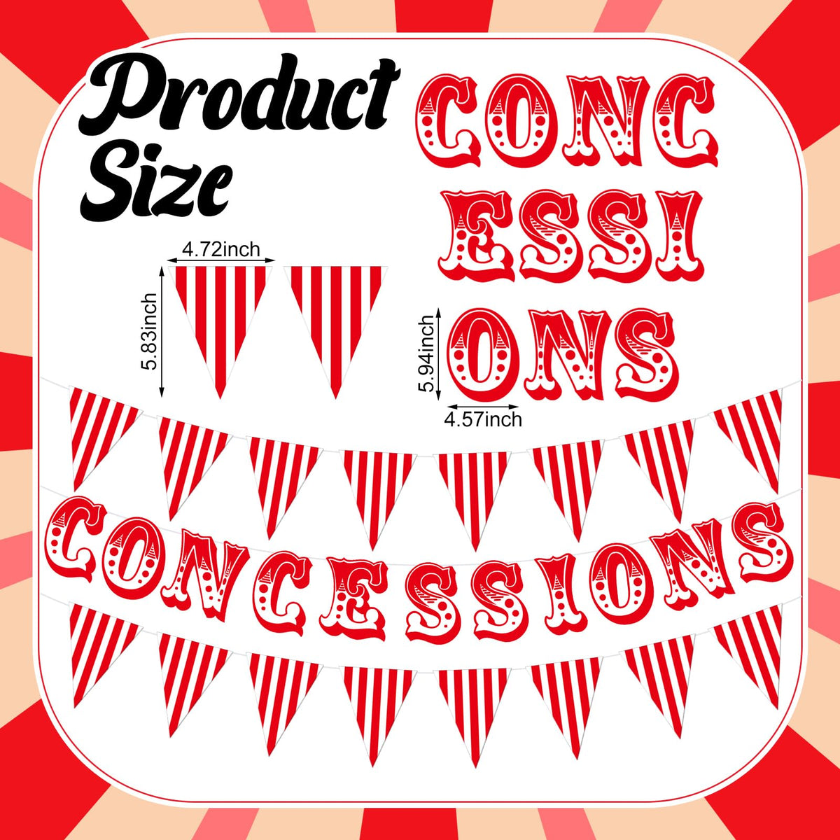 153 Pcs Halloween Circus Decoration Carnival Party Supply - Foilswirl Official Imagery - 3