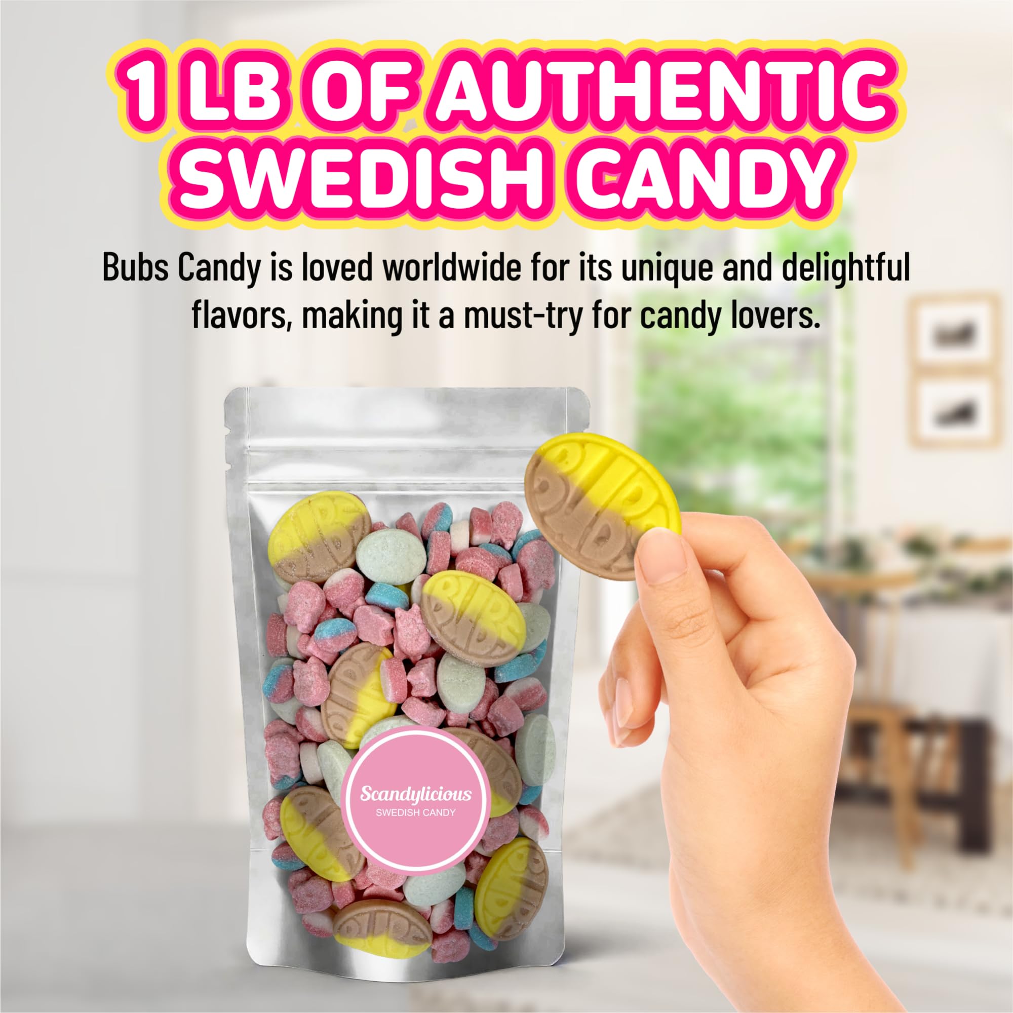 Scandylicious Bubs Swedish Candy Mix | Viral TikTok Sour & Sweet Vegan - View 6