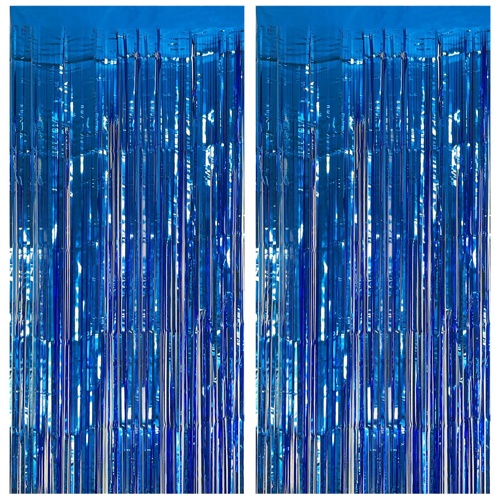 2 Pack Blue Party Decorations Ocean Party Decor Supplies Blue - Product Imagery