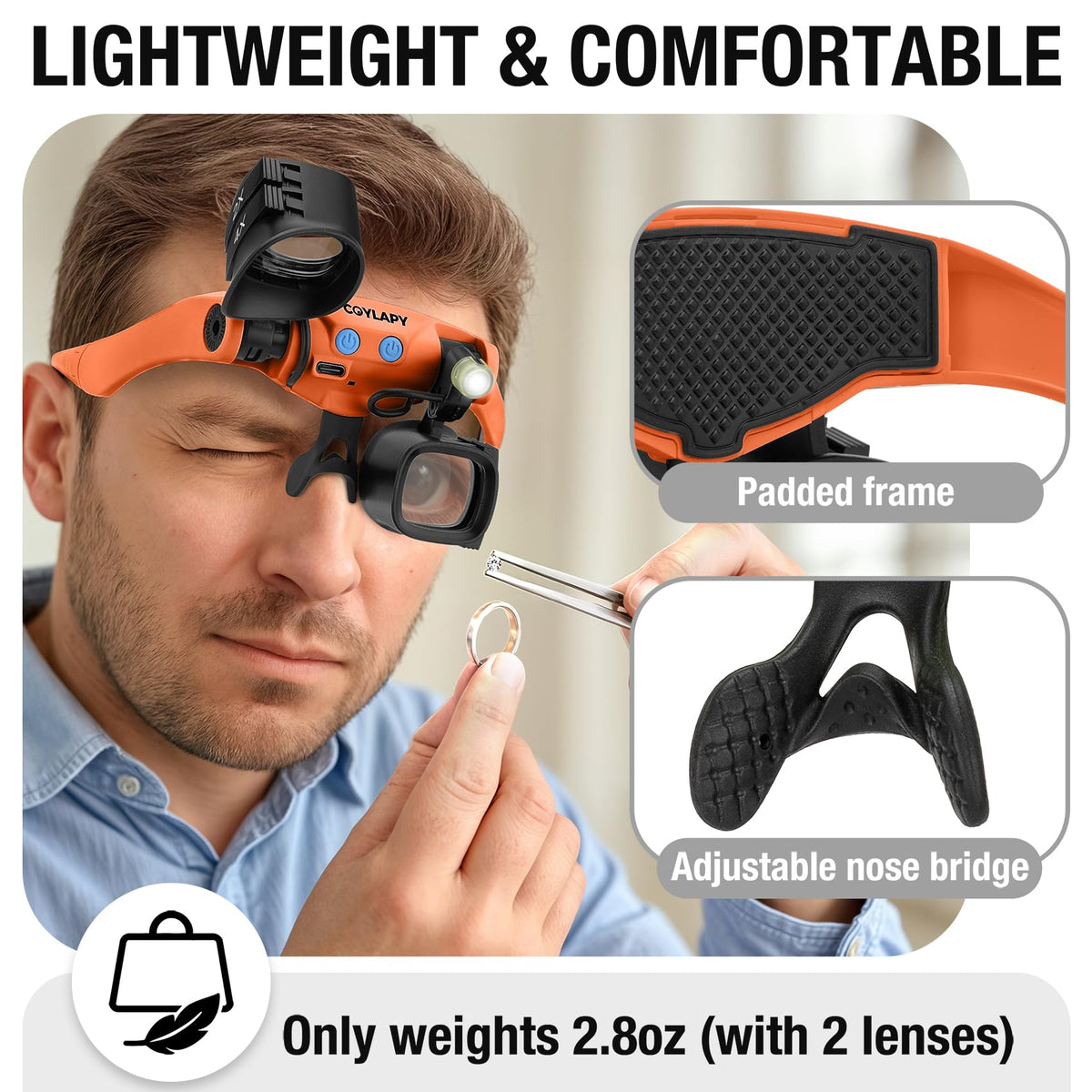Magnifying Glasses for Close Work Watch Repair - COYLAPY Official Imagery - 6