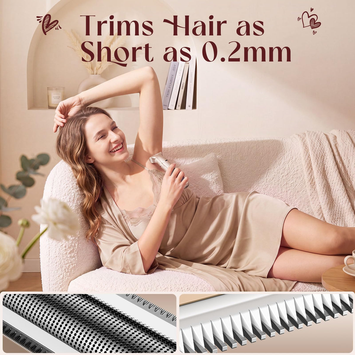 Risina 5 in 1 Bikini Trimmer for Women Birthday Gifts for - Risina Official Imagery - 5