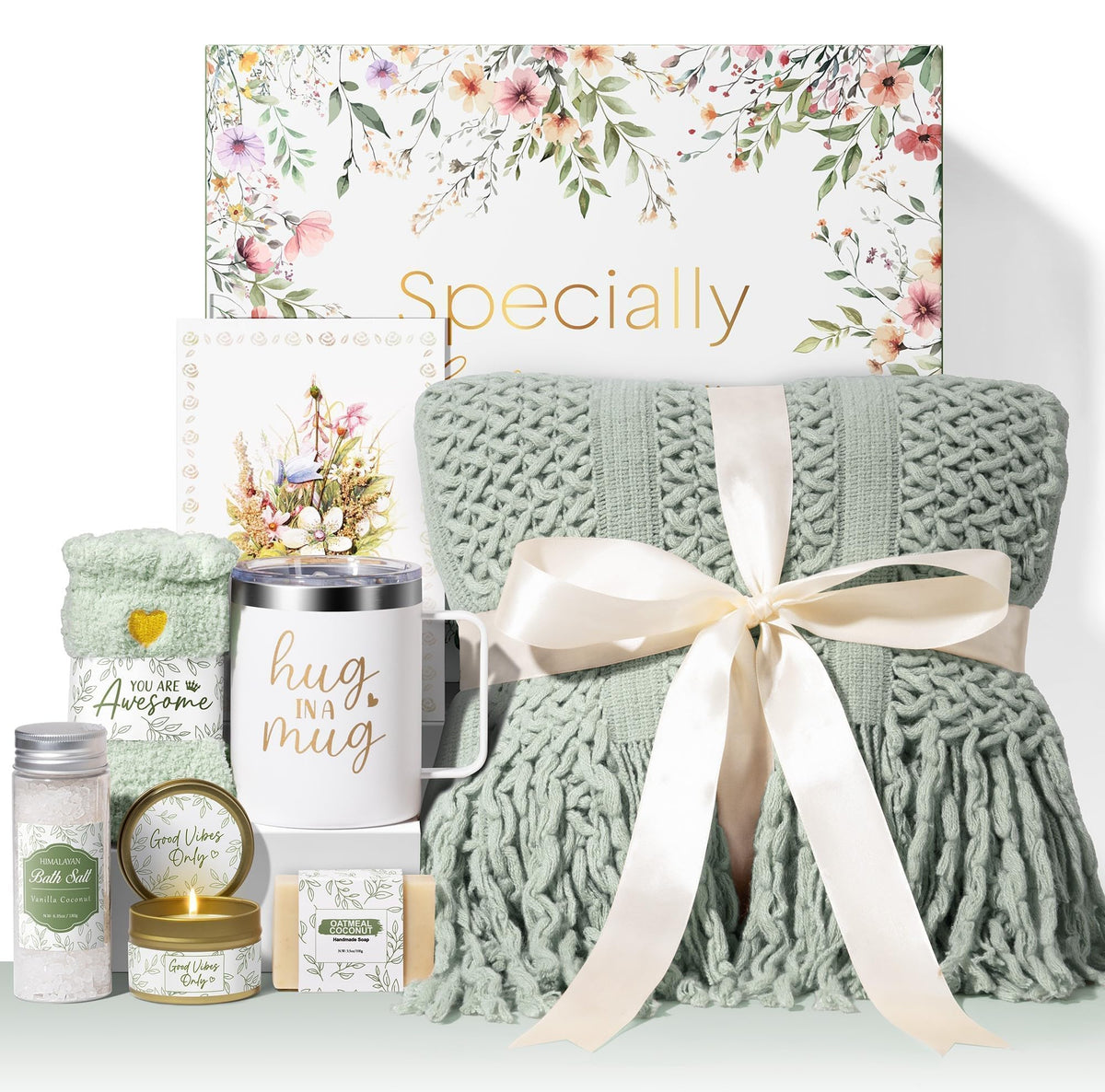 Self Care Get Well Soon Gift Baskets for Women Birthday - MAYICIVO Official Imagery - 2