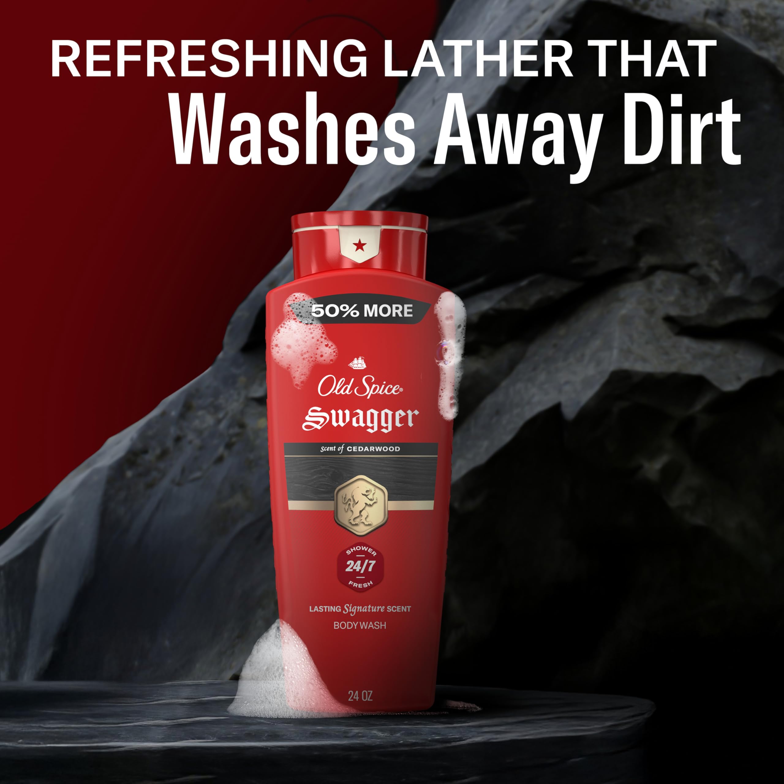 Old Spice Refreshing Body Wash for Men 3X Defense 24 7 - Old Spice Official Imagery - 8