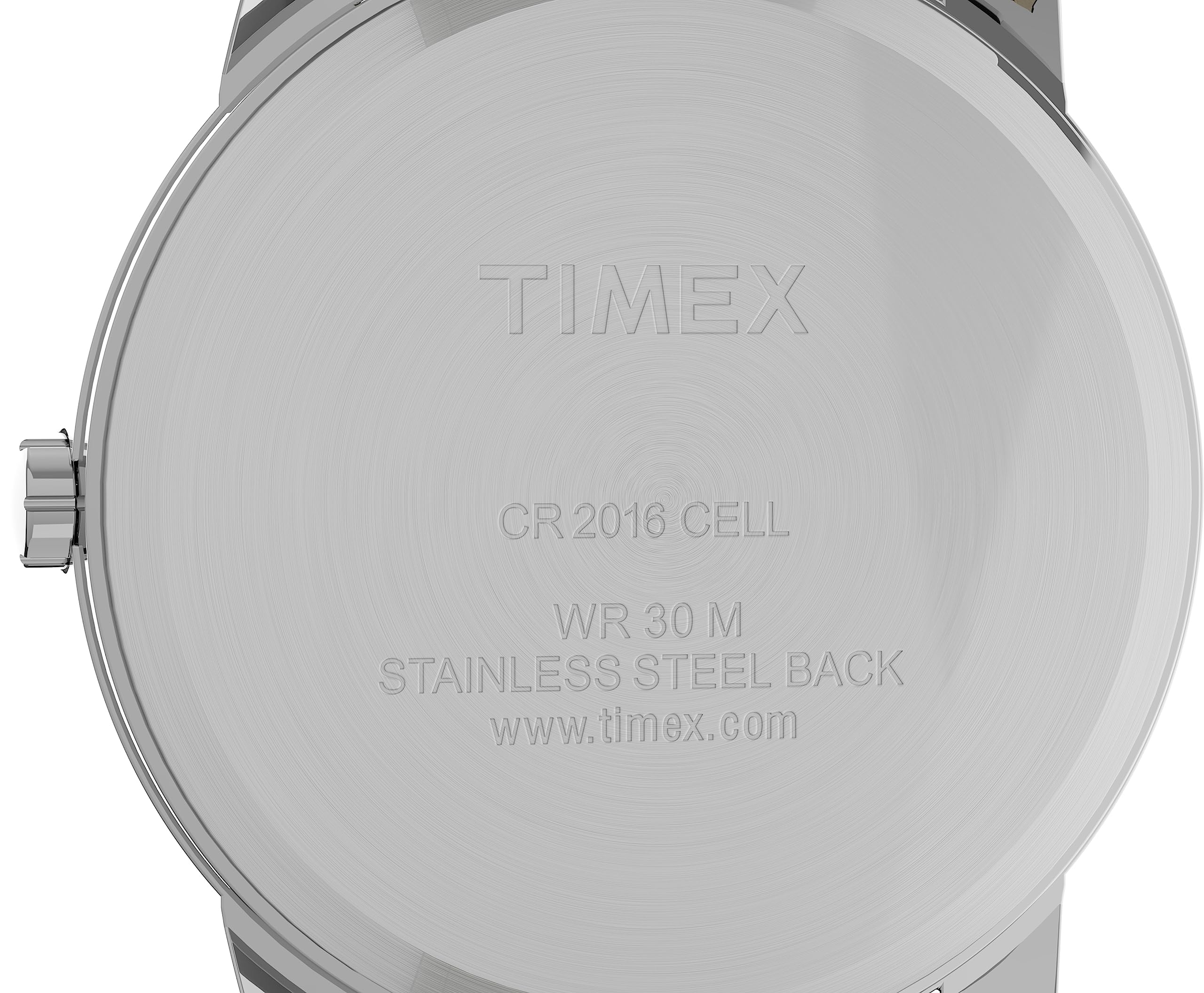 Timex Easy Reader 35mm Watch T2H281 Black Leather INDIGLO