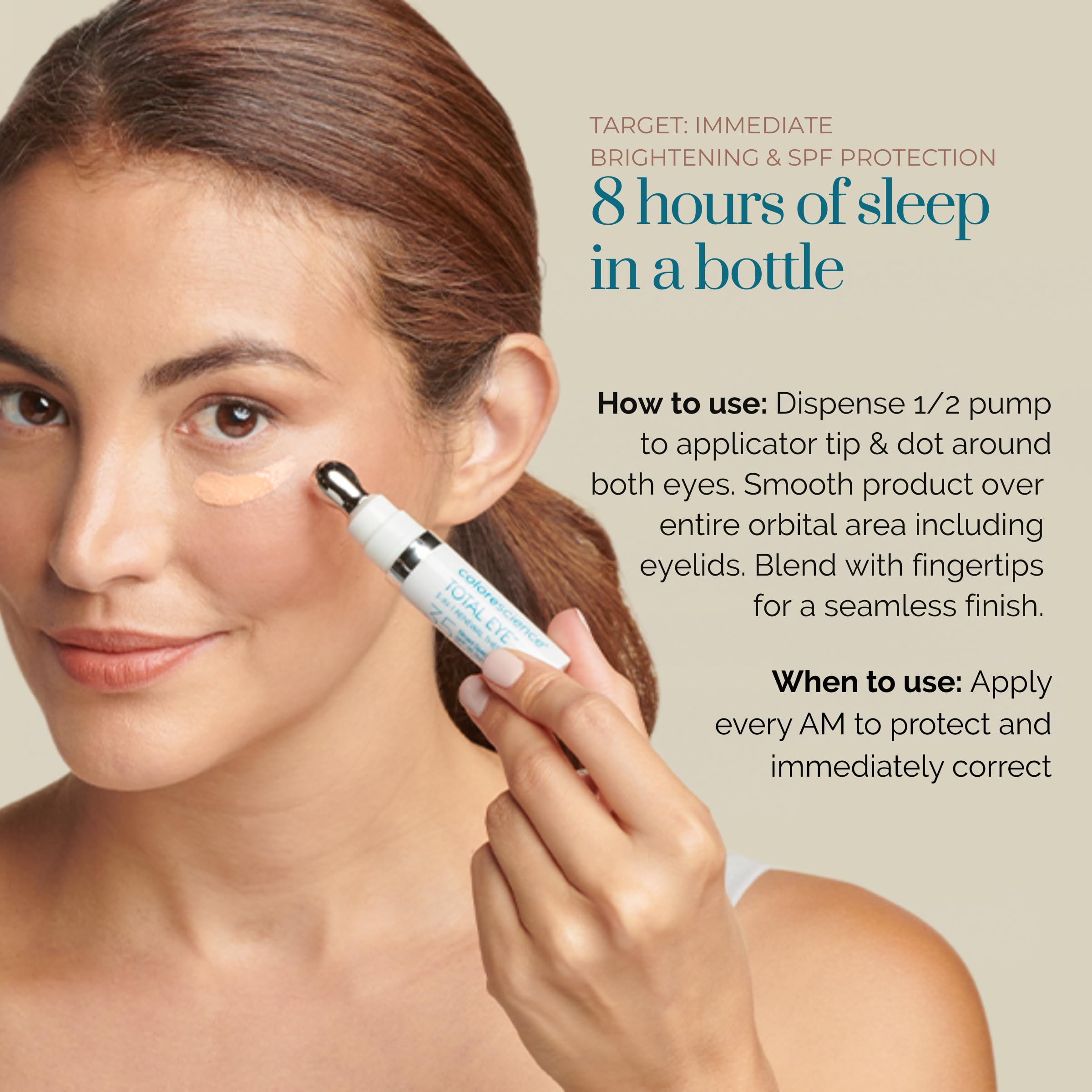 Colorescience Total Eye 3 in 1 Renewal Therapy SPF 35 - Premium Selection Official Imagery - 6