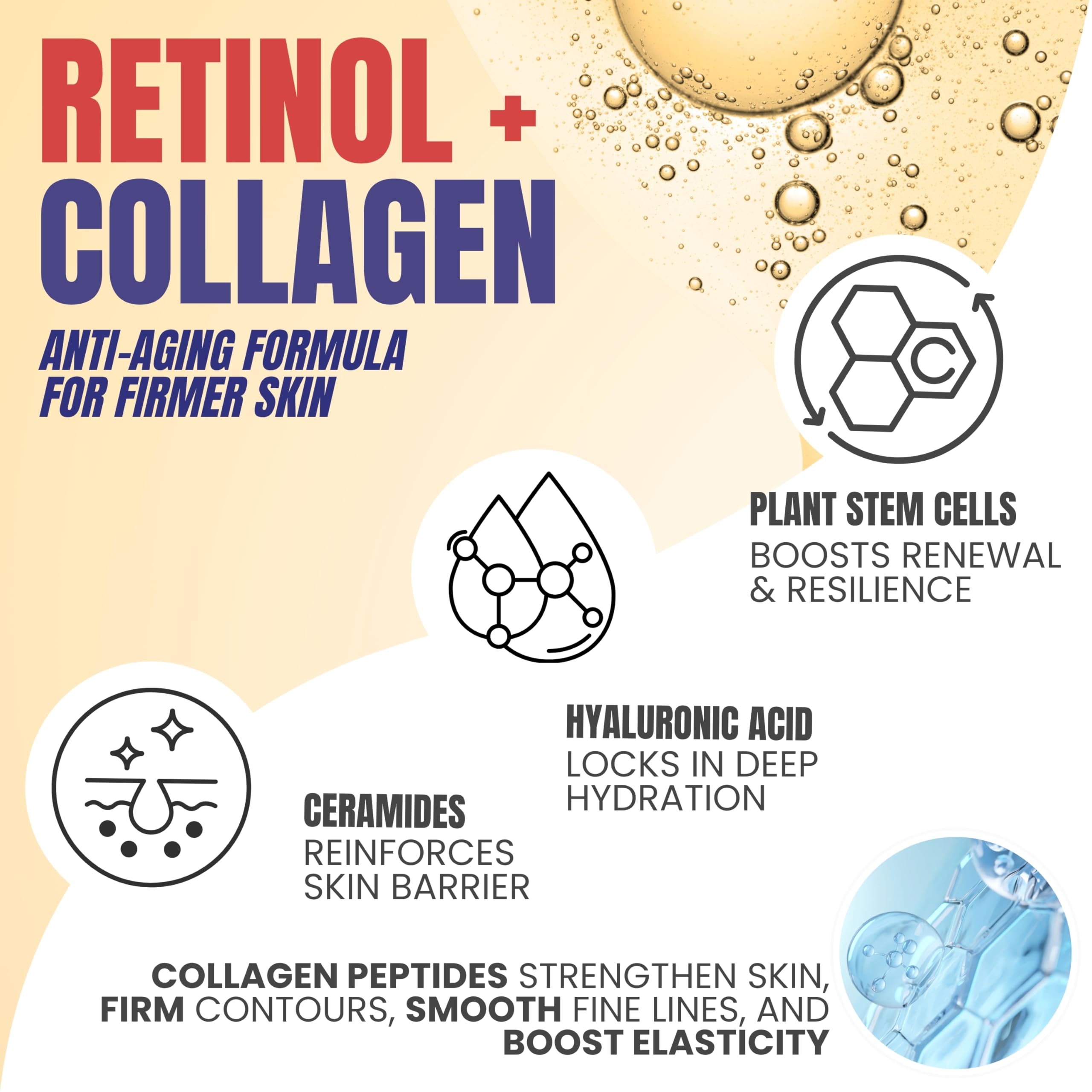 Firming Anti Aging Body Lotion Retinol Collagen 16 9 oz 2 - Alozera Official Imagery - 3