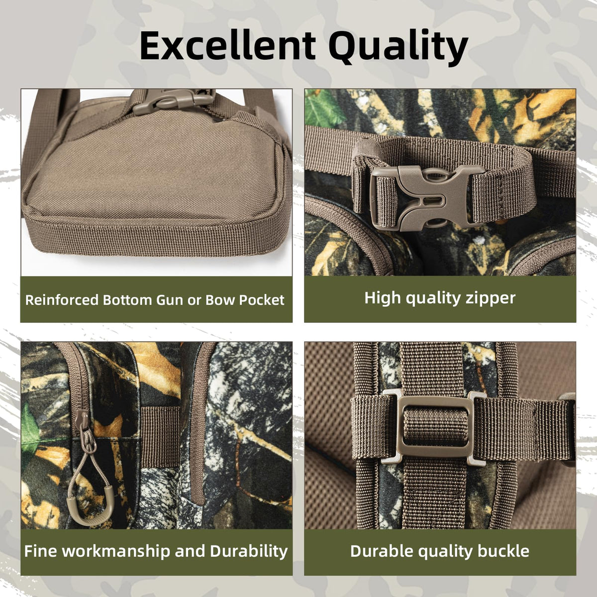 Hunting Backpack for Men Hunting Gear Day Pack for Rifle Bow - ALLBLESSED Official Imagery - 5