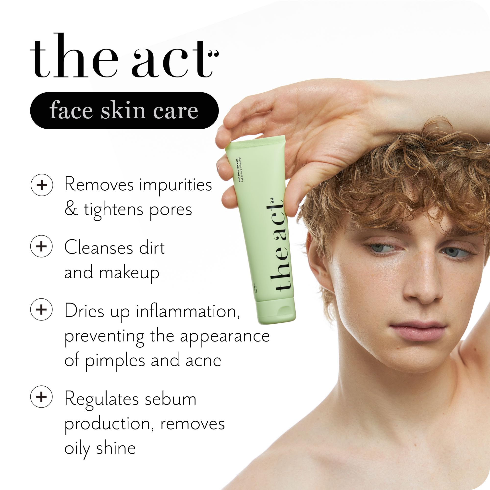 The Act Daily Skincare Duo – Hydrating Toner &amp; Foaming Face - The Act