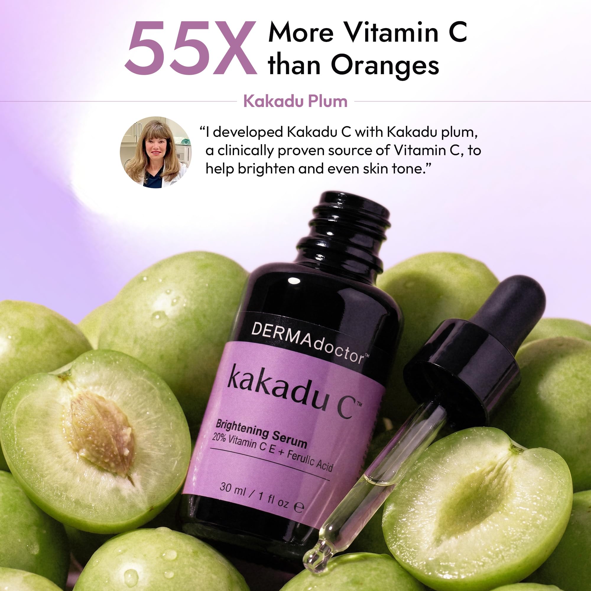 DERMAdoctor Kakadu C 20 Vitamin C Serum for Face Ferulic - DERMAdoctor Official Imagery - 4