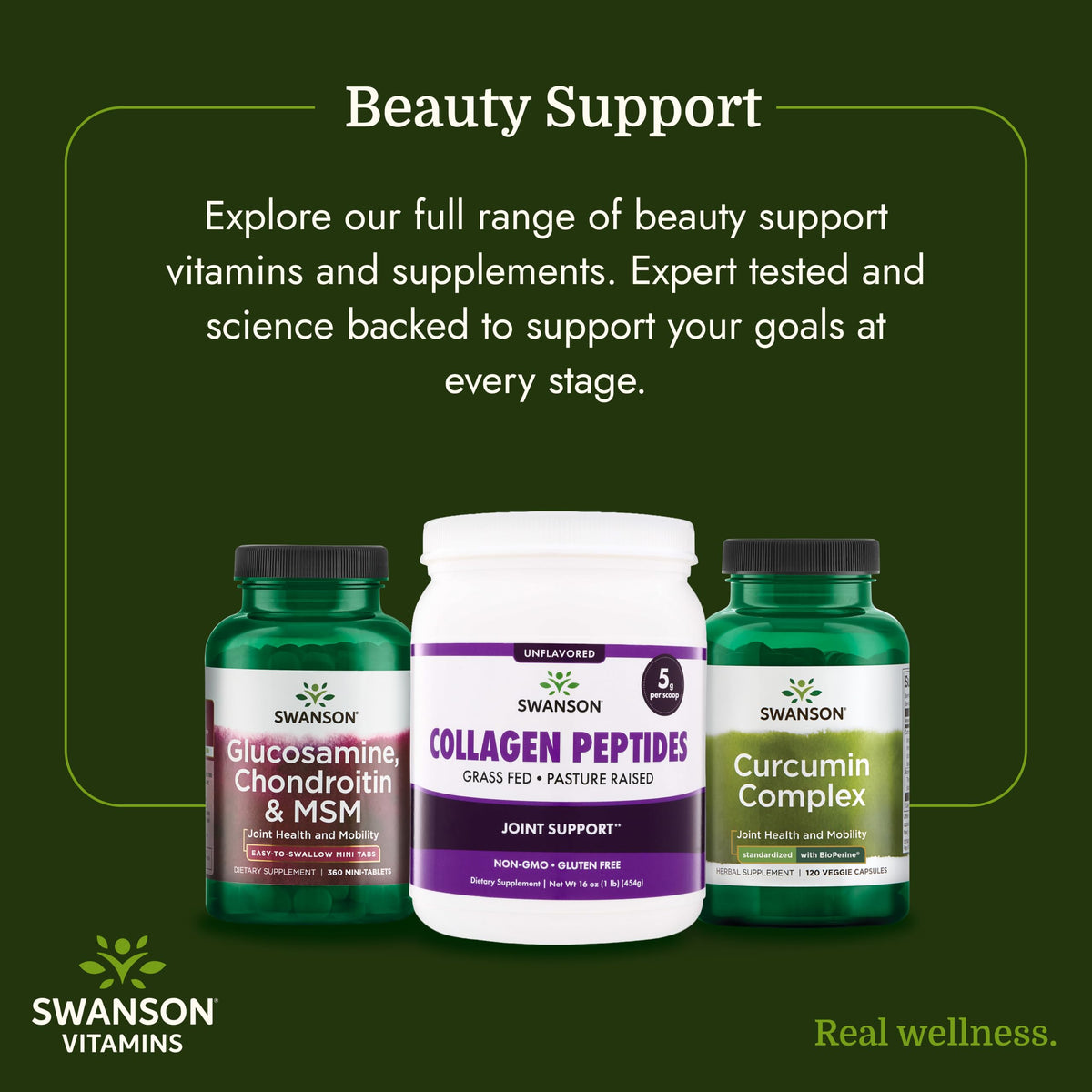 Swanson High Plains Collagen Hydrolysate Peptides Unflavored - Swanson Official Imagery - 7