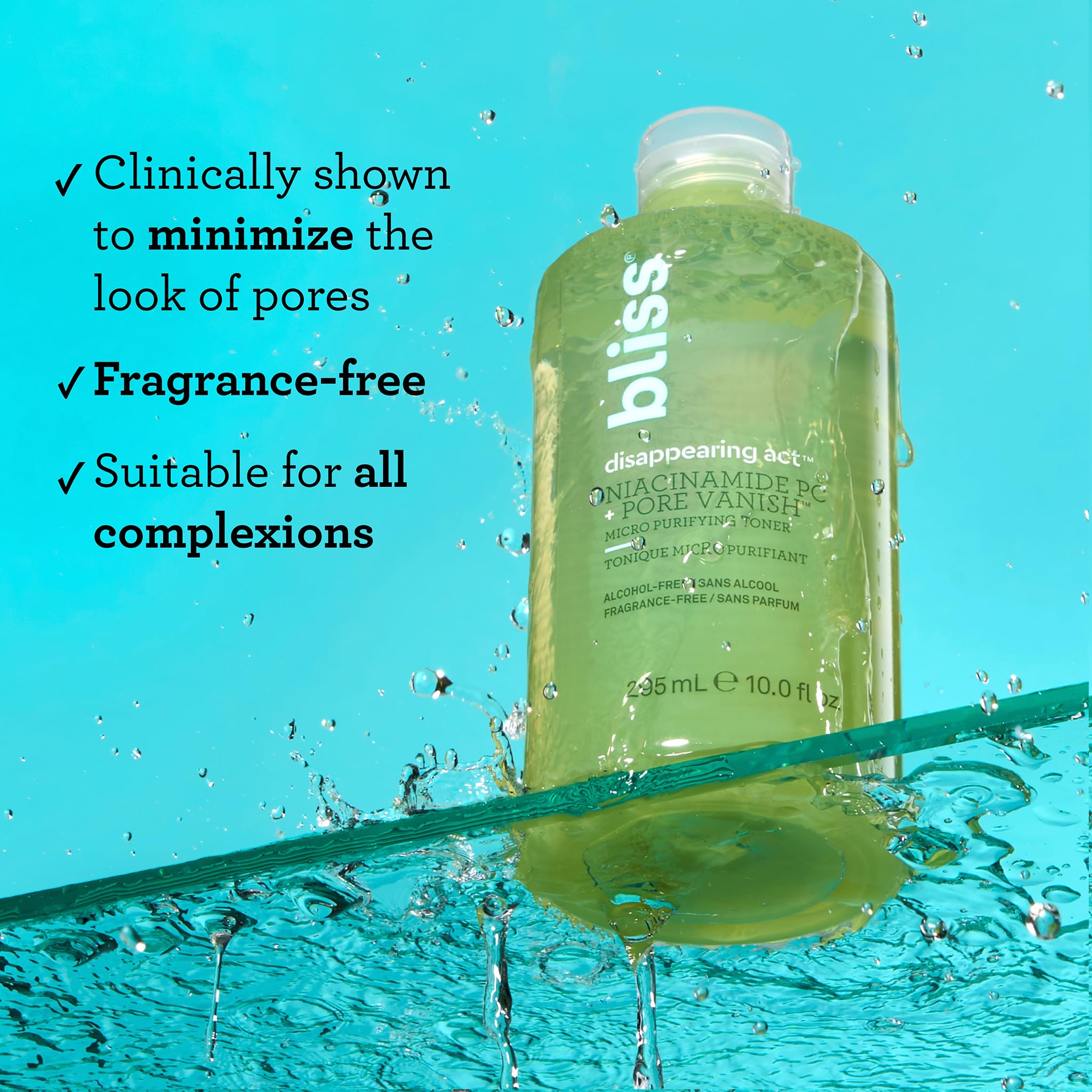 Bliss Dissapearing Act Niacinamide Toner + Drench & Quench Hyaluronic - View 6