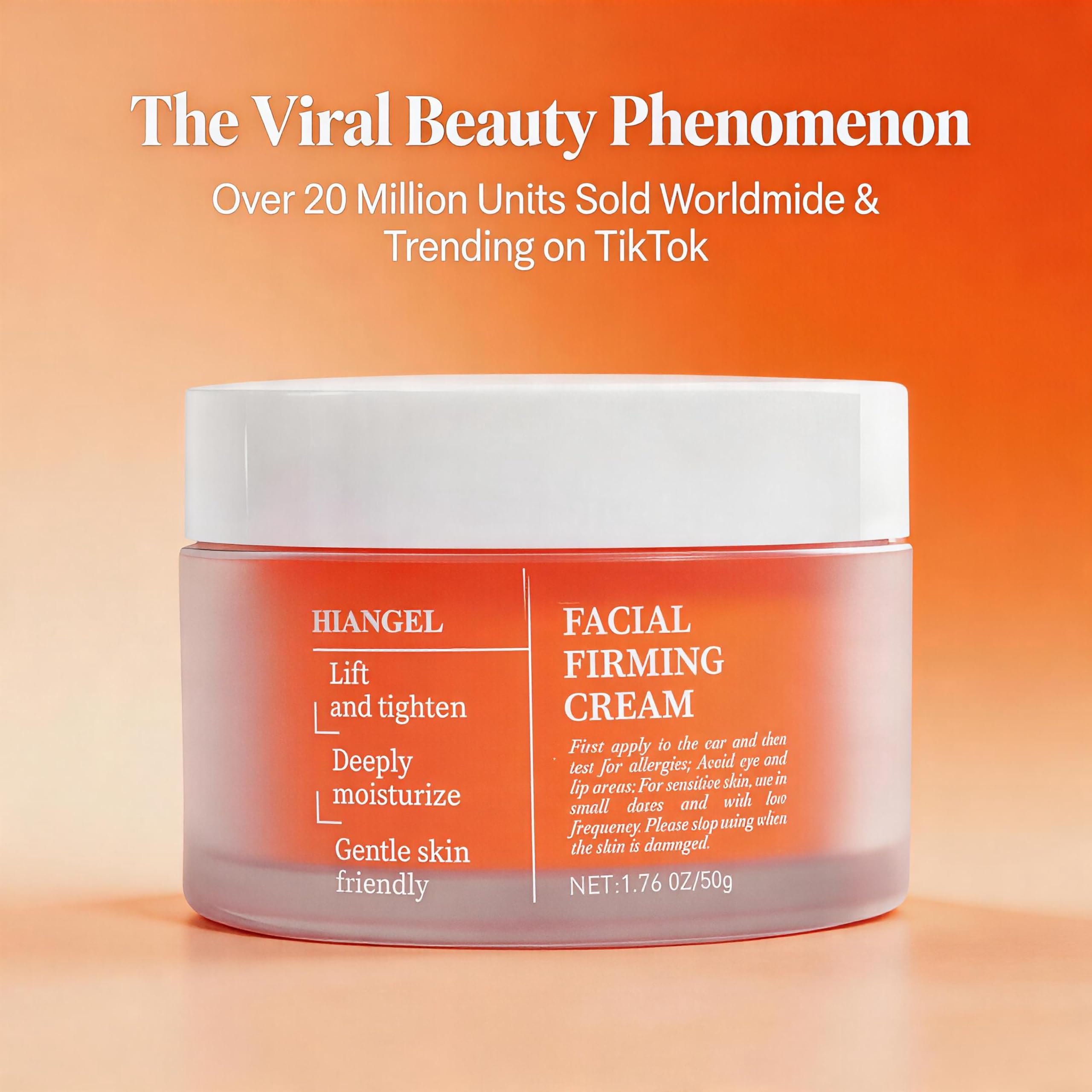 Firming Face &amp; Neck Cream with Peptide &amp; Collagen - Hiangel
