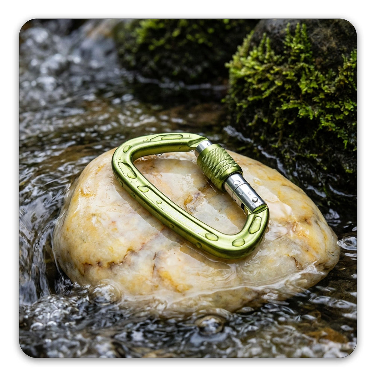 4inches 25kN 5621lbs Climbing Carabiners UIAA CE Certified - FresKaro Official Imagery - 7