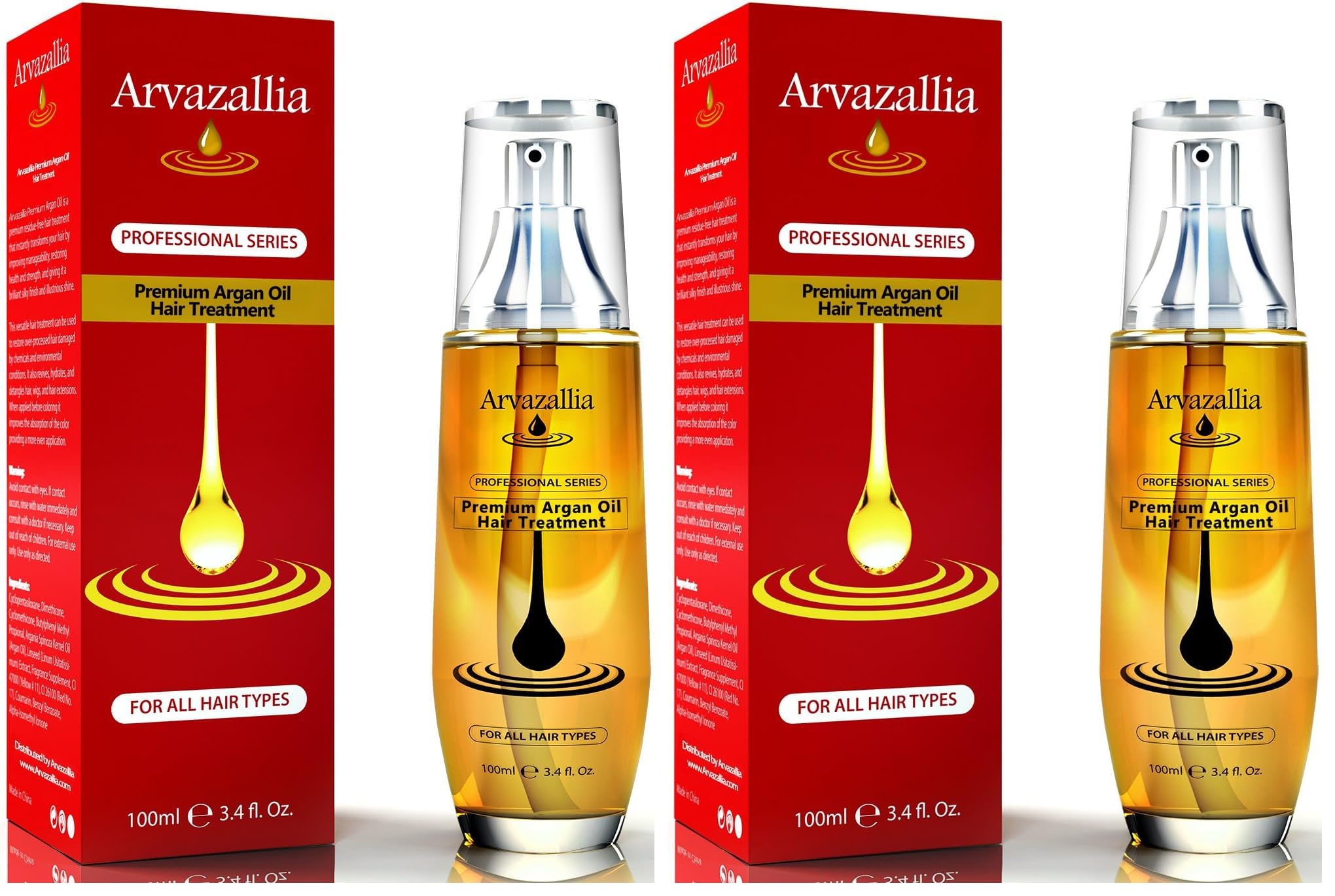 Arvazallia Argan Oil for Hair Treatment Leave in Treatment & Conditioner - Arvazallia Official Product View 6