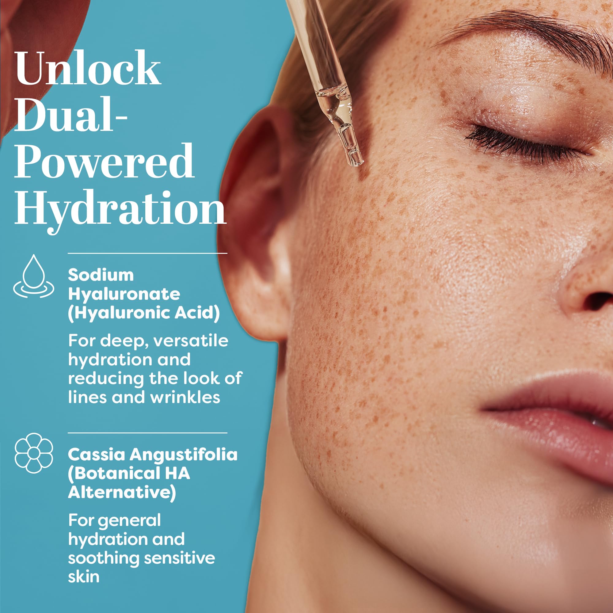 TruSkin Hyaluronic Acid Serum for Face for Hydrated, Plumper Skin, 1 fl oz - TruSkin Official Product View 5