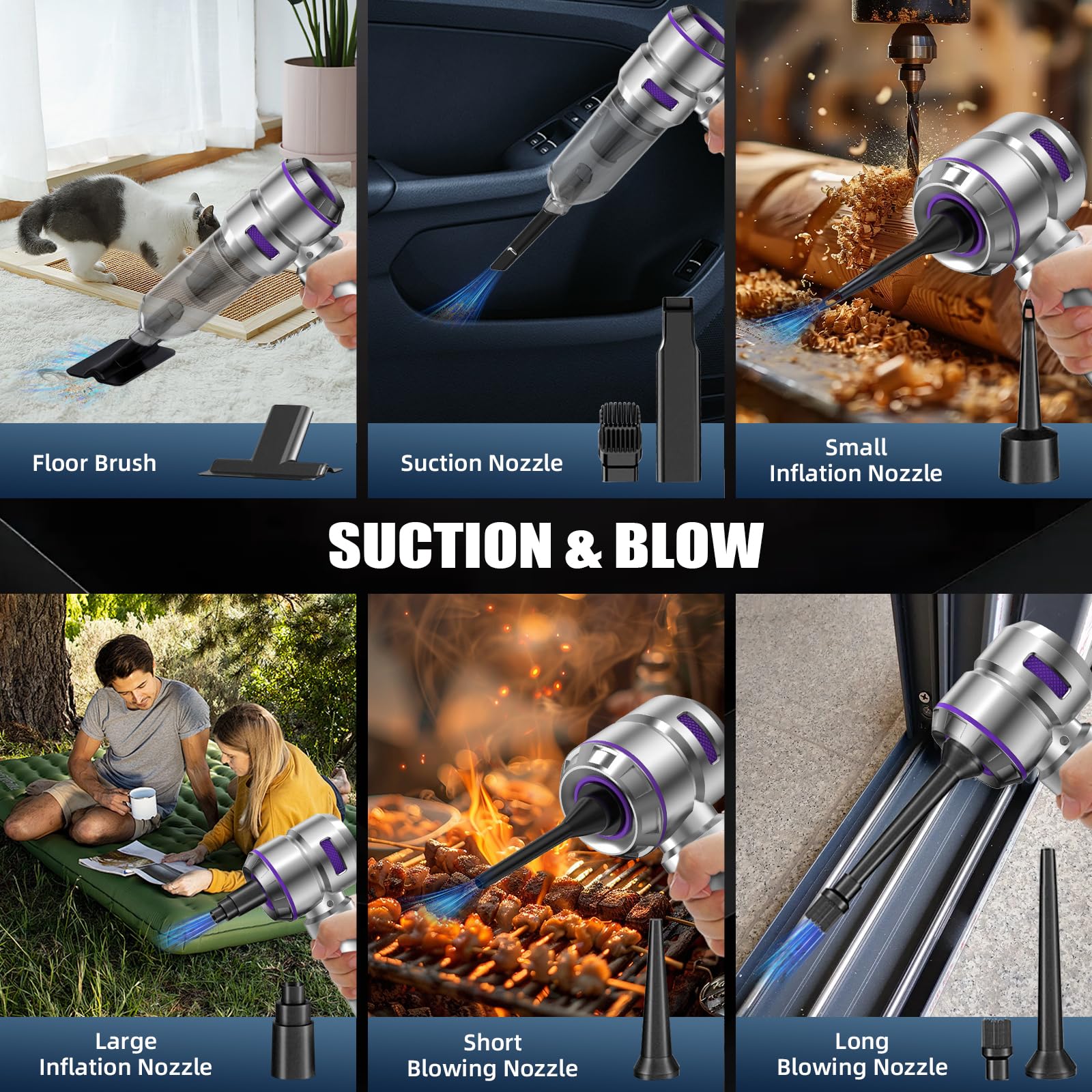 Car Vacuum Cleaner High Power - WINWEND Official Imagery - 3