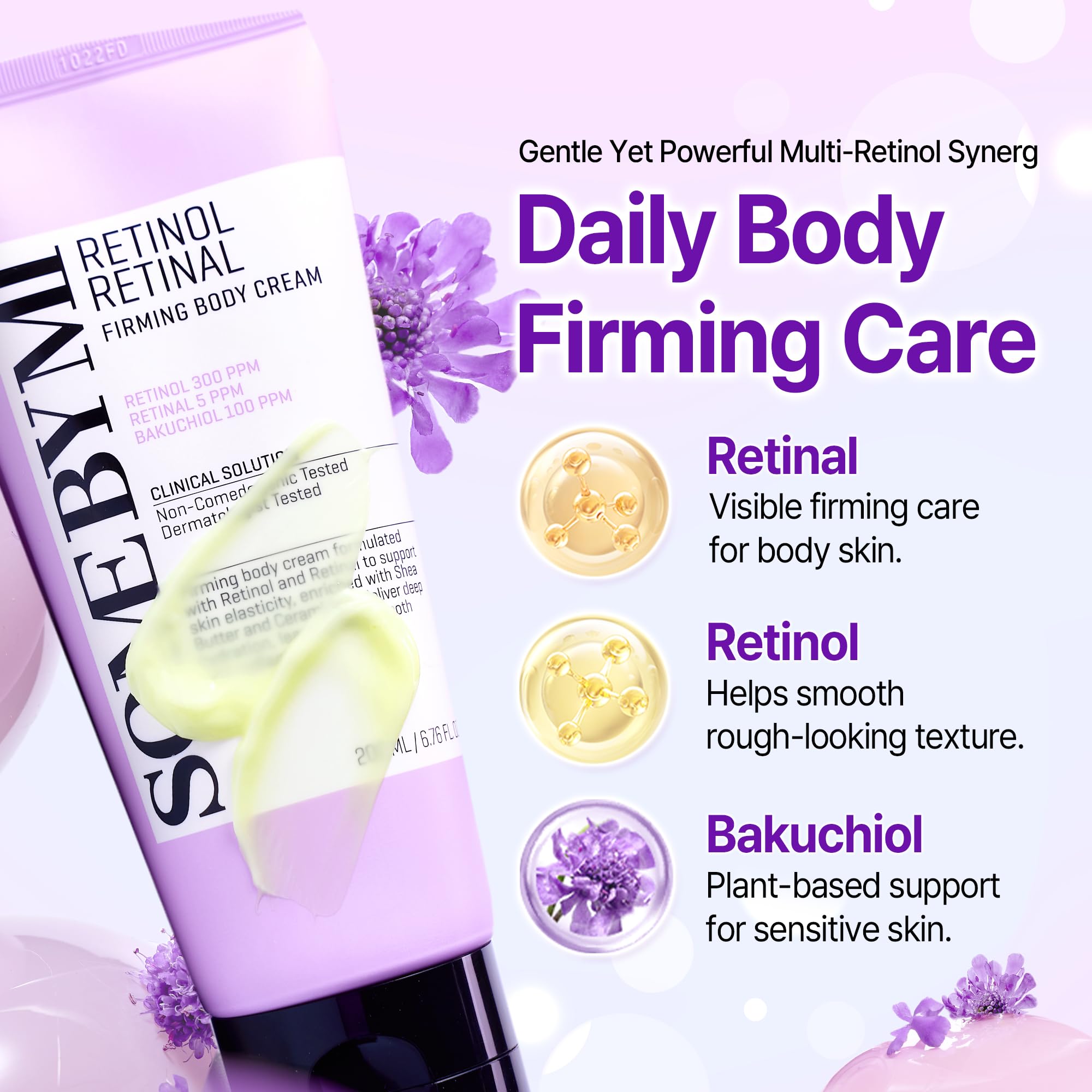 SOME BY MI Retinol Retinal Firming Body Cream 6.76 fl oz – Body Lotion for - SOME BY MI Official Product View 4