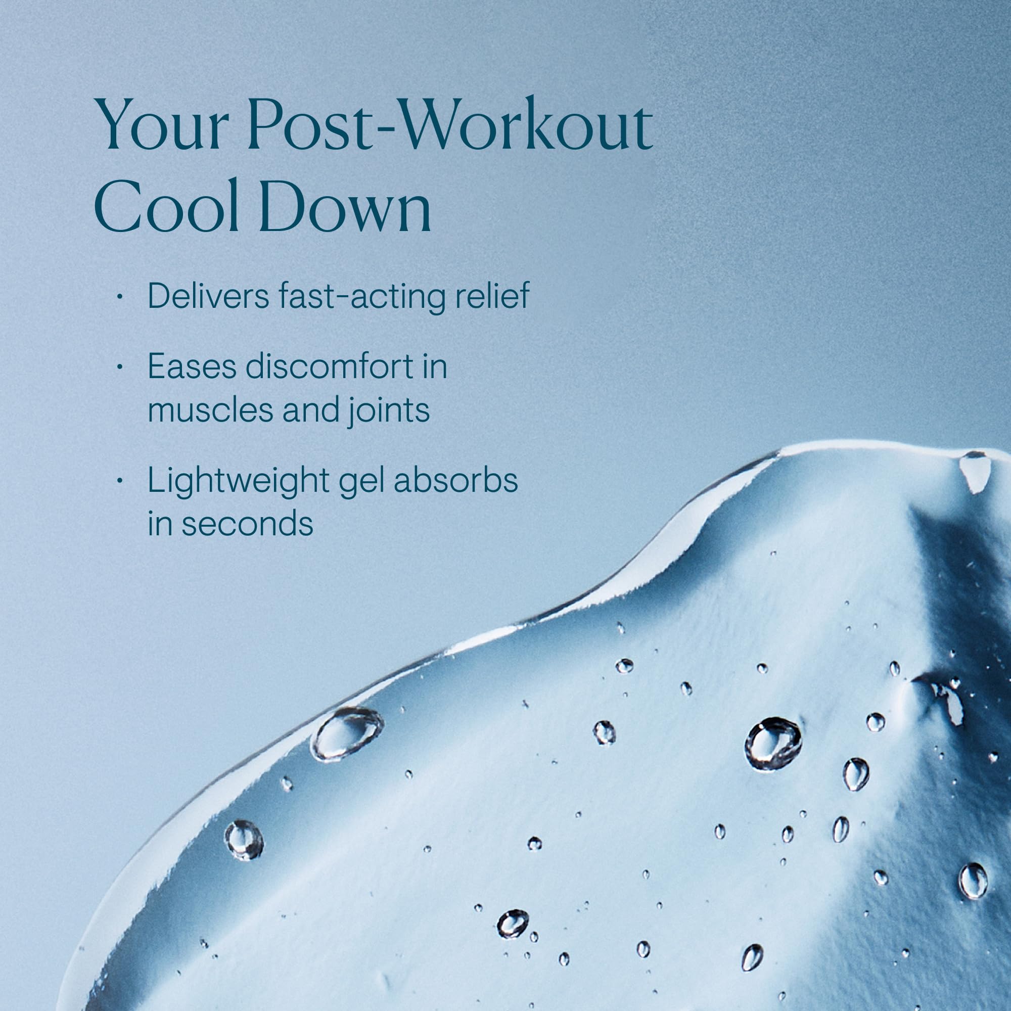 ELEMIS Instant Refreshing Gel in 150ml bottle, cooling gel to relieve aches and refresh skin, luxury beauty product.