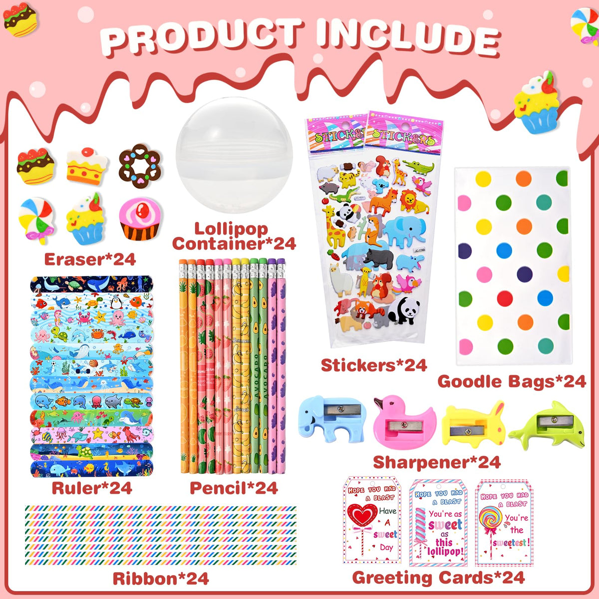 Giant Lollipop Goodie Bags for Birthday Party - Waipfaru Official Imagery - 4