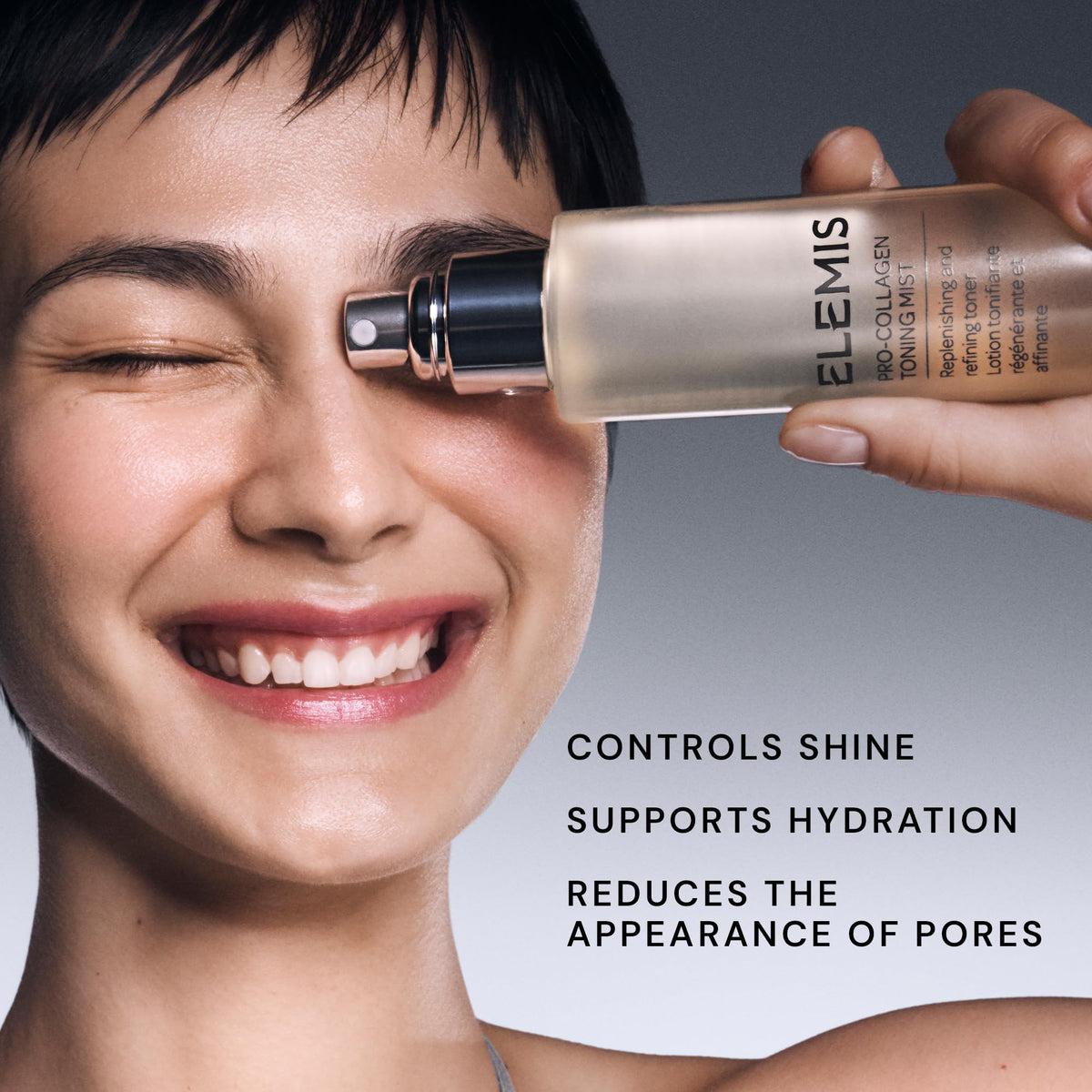 ELEMIS Pro Collagen Toning Mist Hydrating PHA Facial Mist - Premium Selection Official Imagery - 4