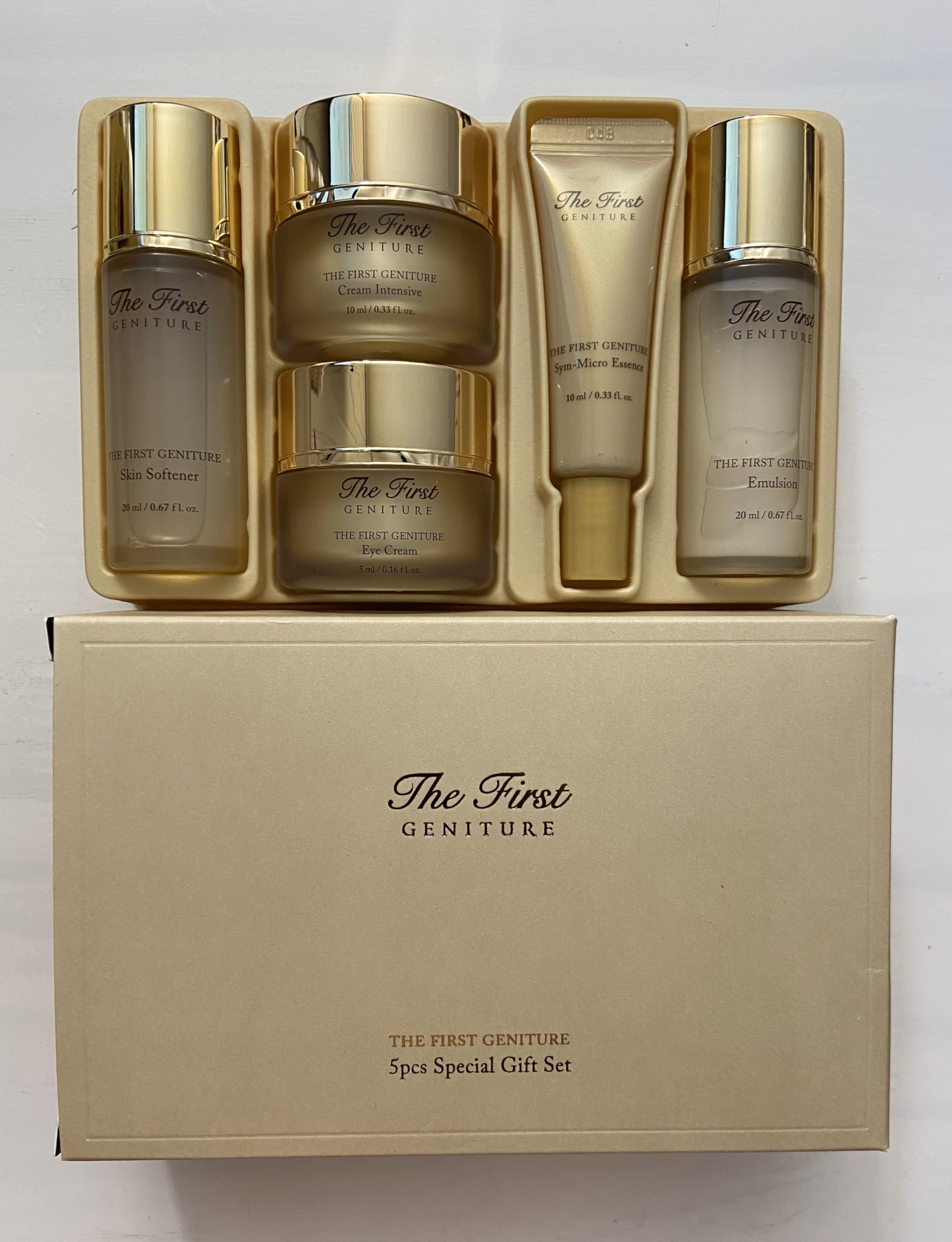 Special Gift Set Skin Care The First Gentiture Ohui 5pcs (Travel - Generic