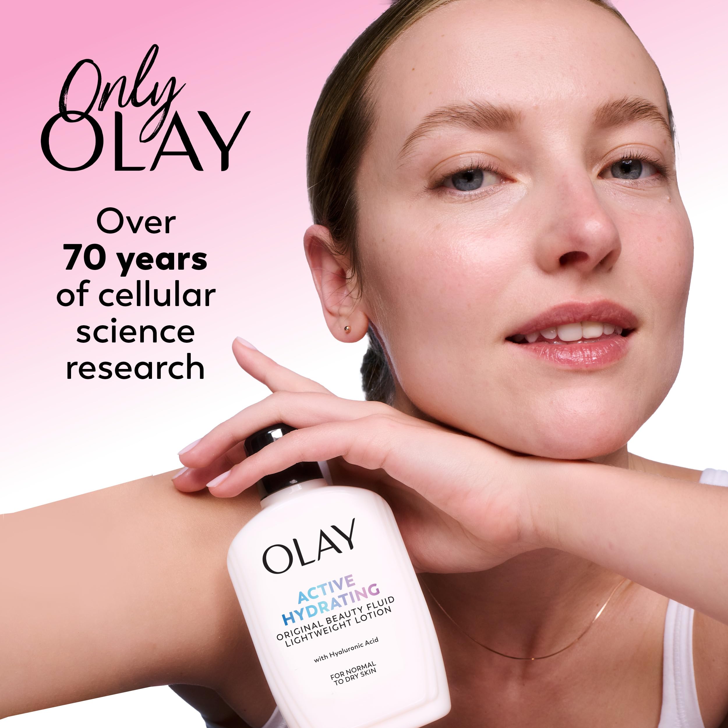 Olay Active Hydrating Cream Face Moisturizer, 1.9 fl oz - Olay