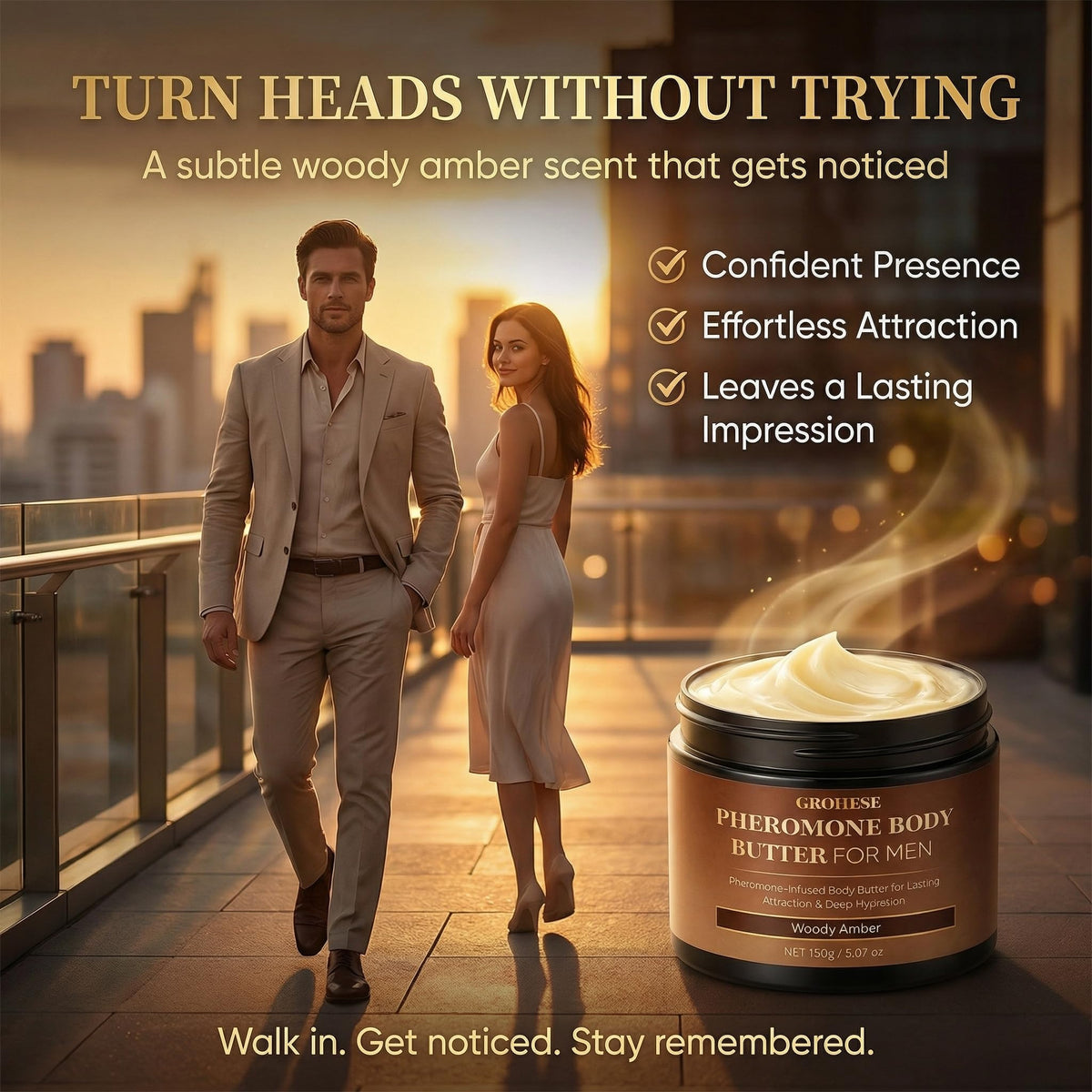 Pheromone Body Butter Men Mens Skin Cream Cologne Inspired - Allaura Beauty Official Imagery - 4